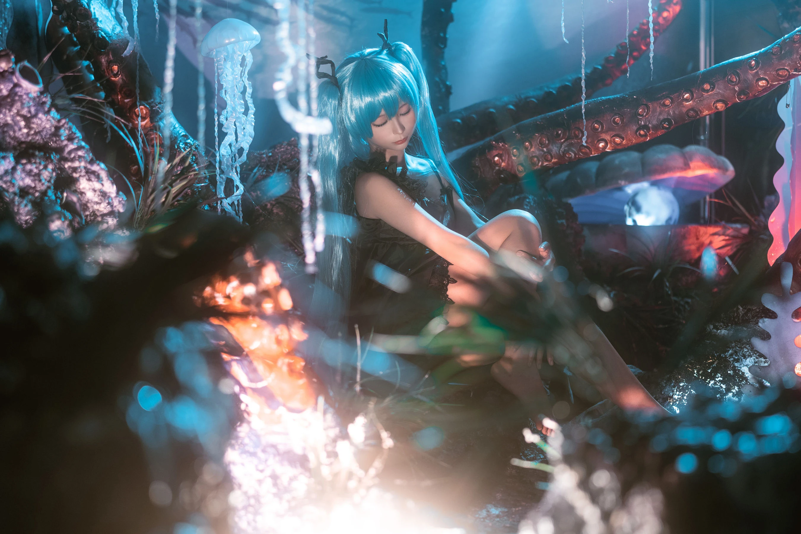 动漫博主蠢沫沫 – 深海少女 [44P]插图2