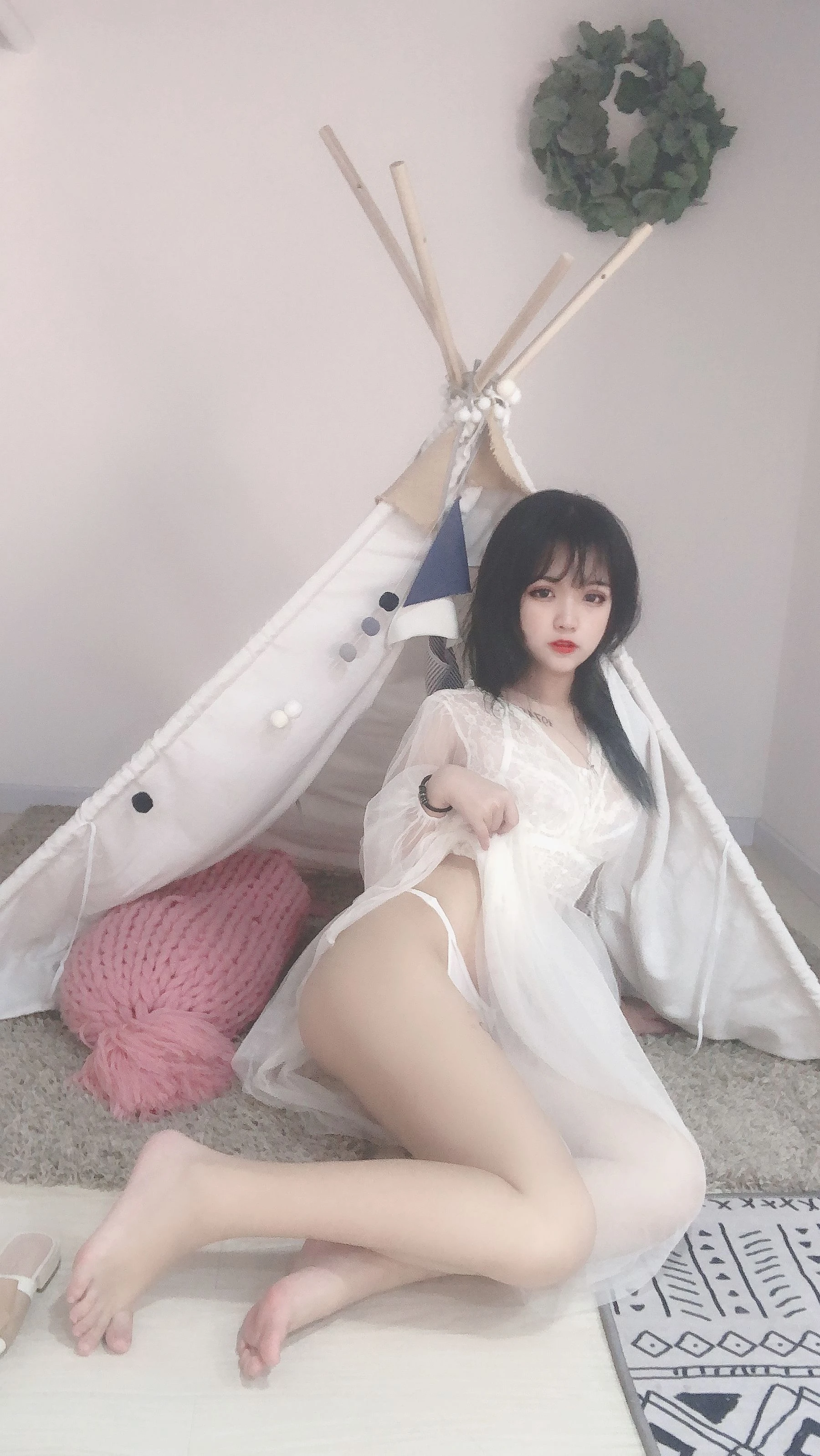 安妮 – 白色纱裙插图5