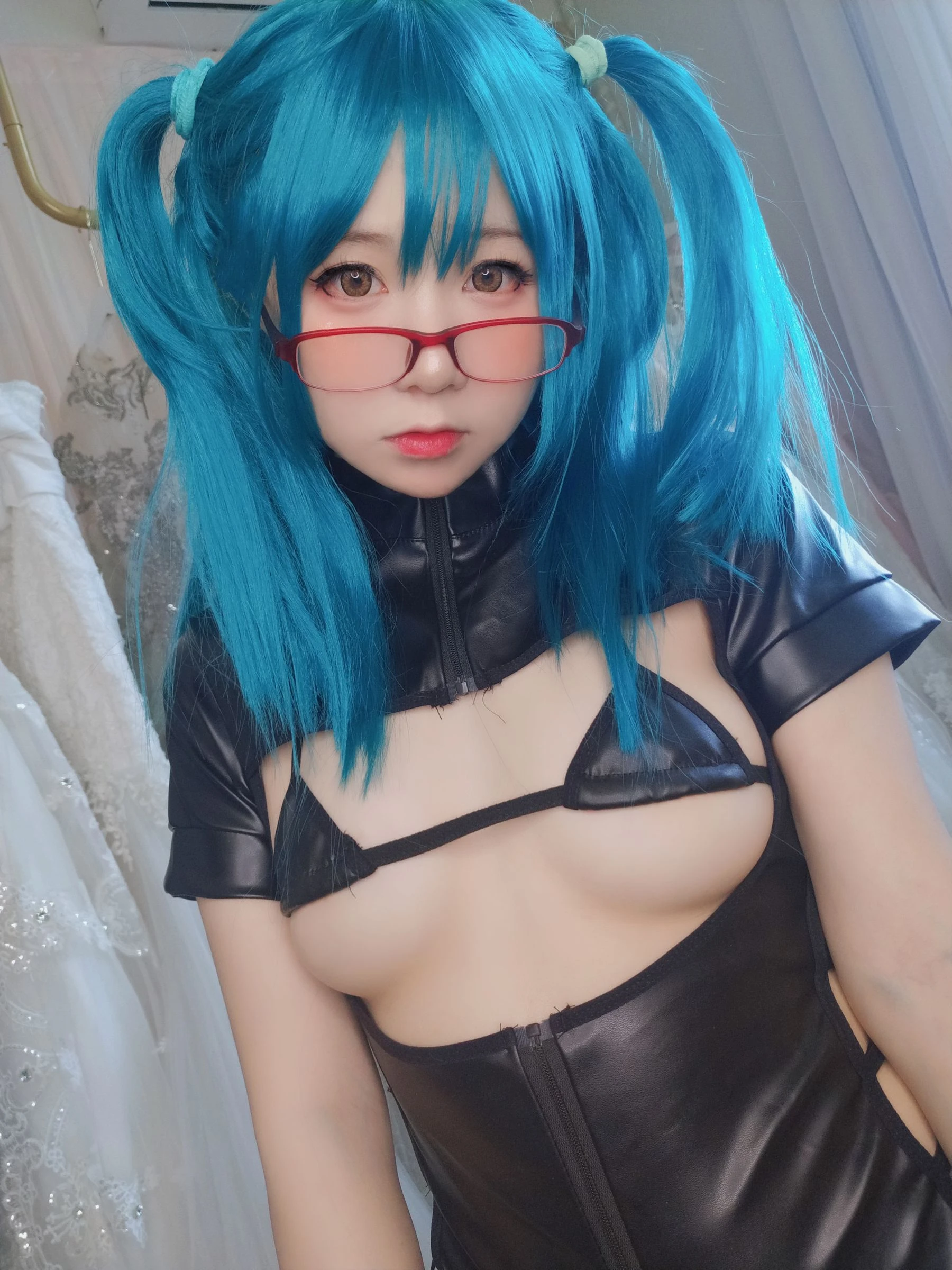 萌妹子Coser摇摇乐yoyo fantia 皮衣少女插图6