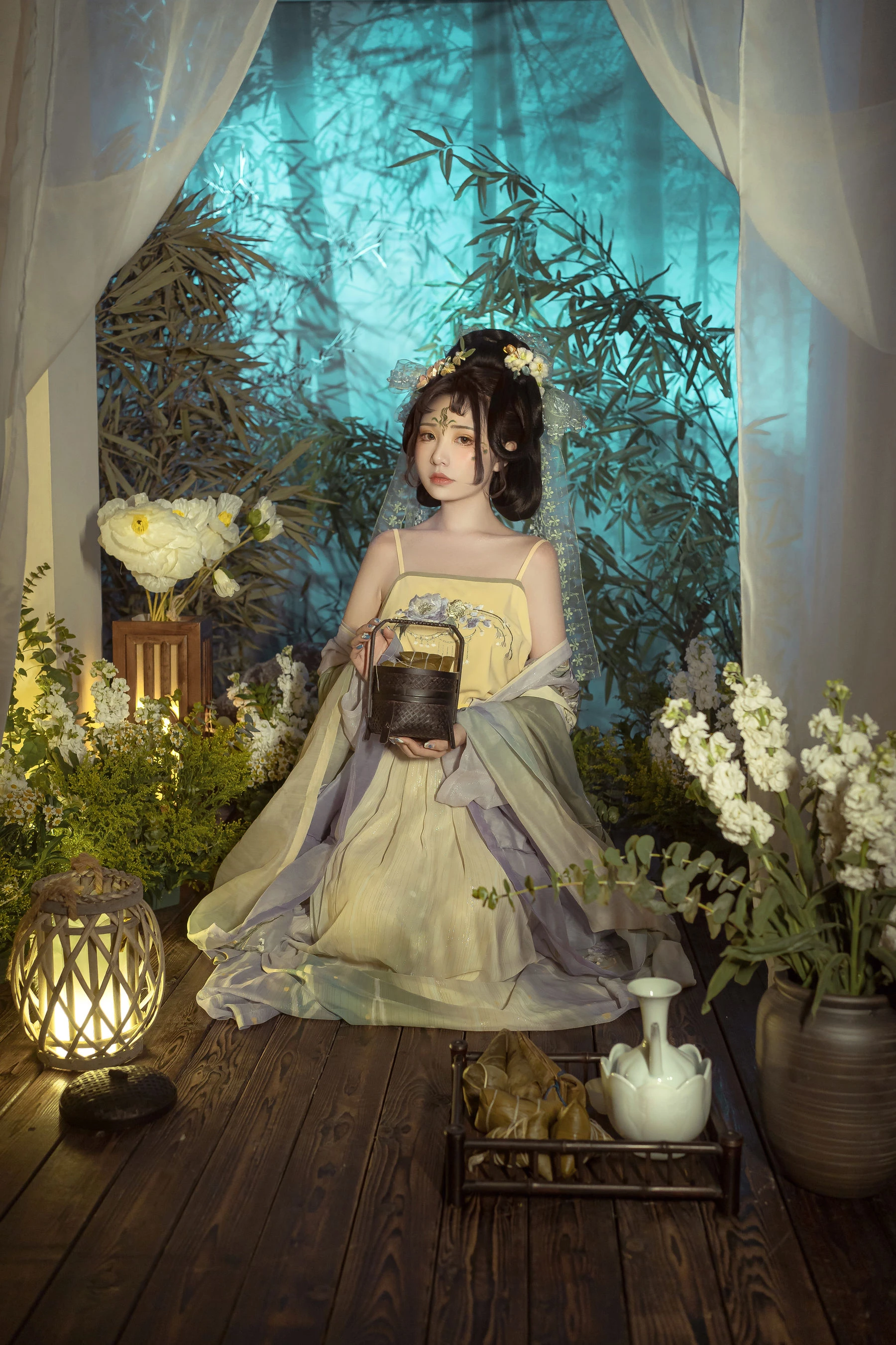 爆机少女喵小吉 – 浣溪沙.端午插图1