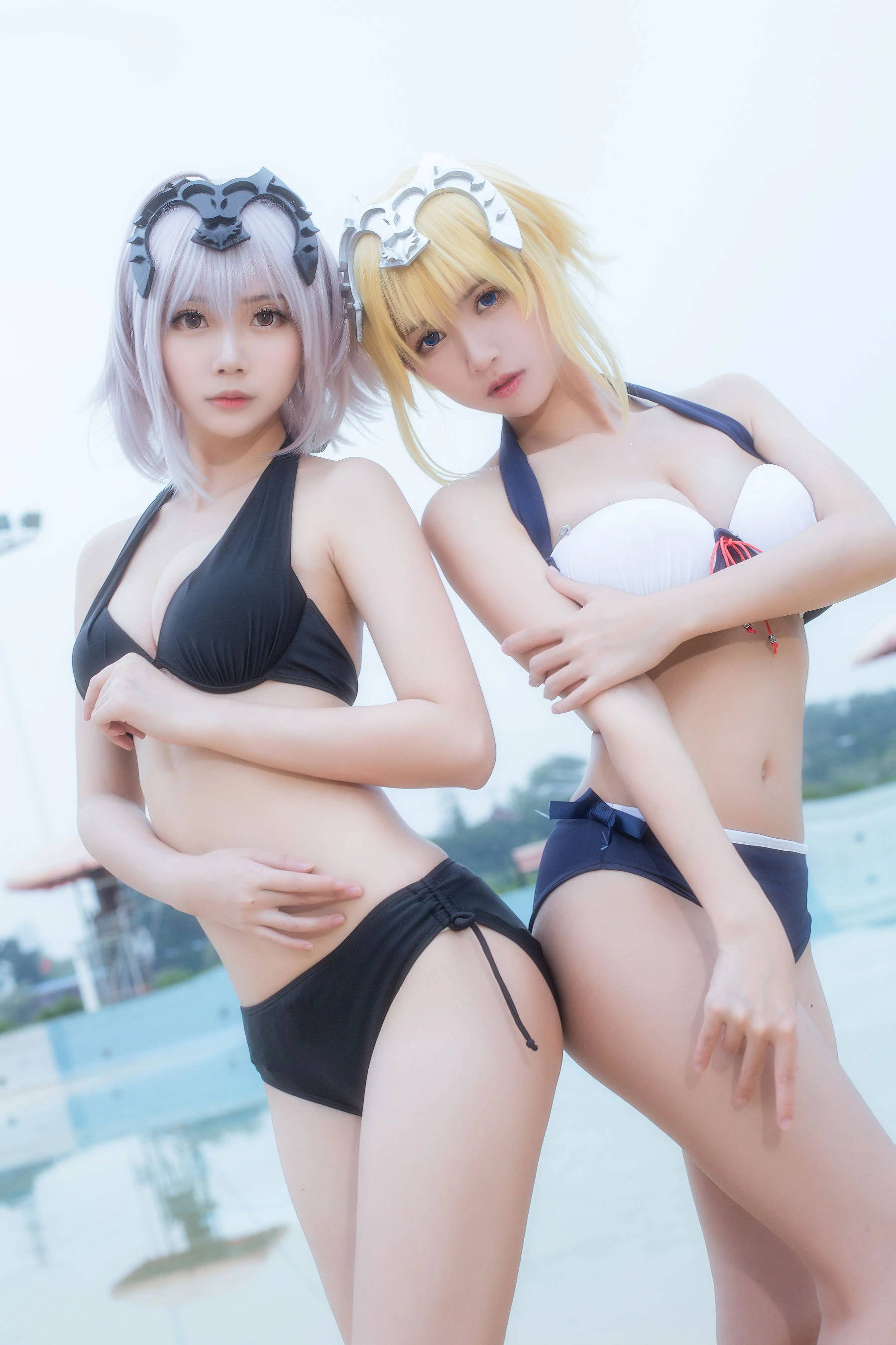 超人气Coser鳗鱼霏儿&大肉丸Amiee 贞德插图8