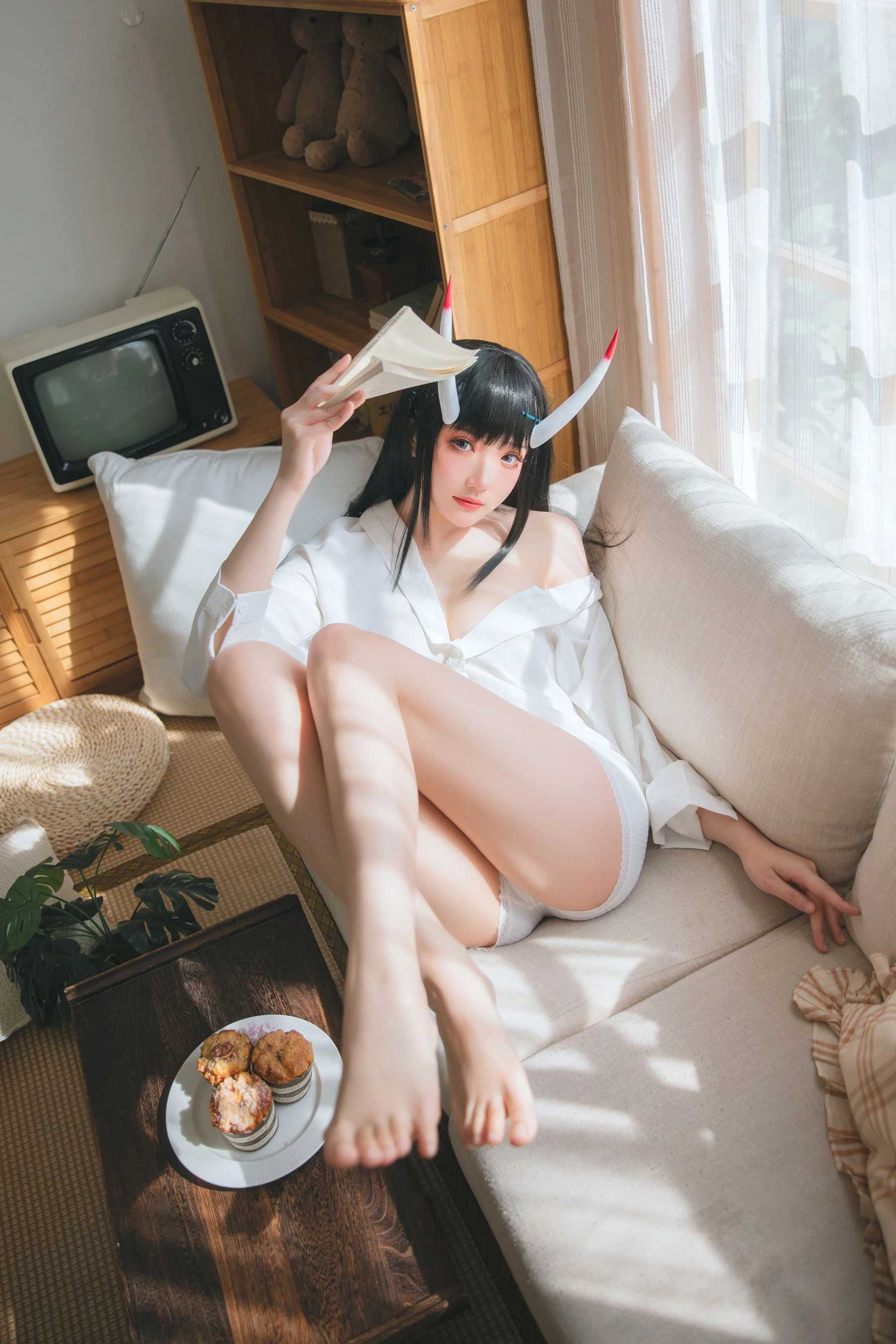Coser瓜希酱福利 – 能代衬衣插图5