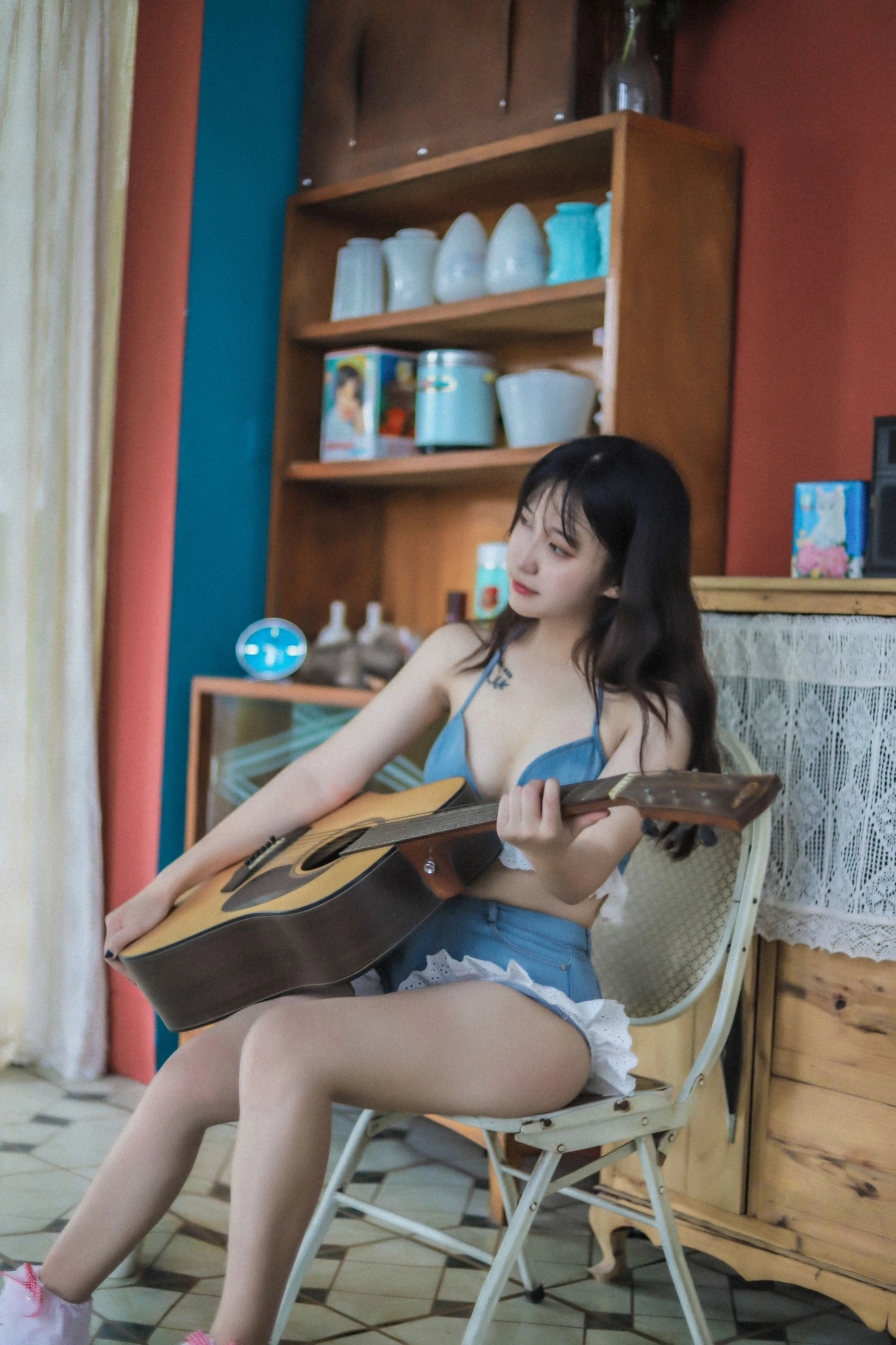 奇行家狗崽 – 桃子听蝉插图5