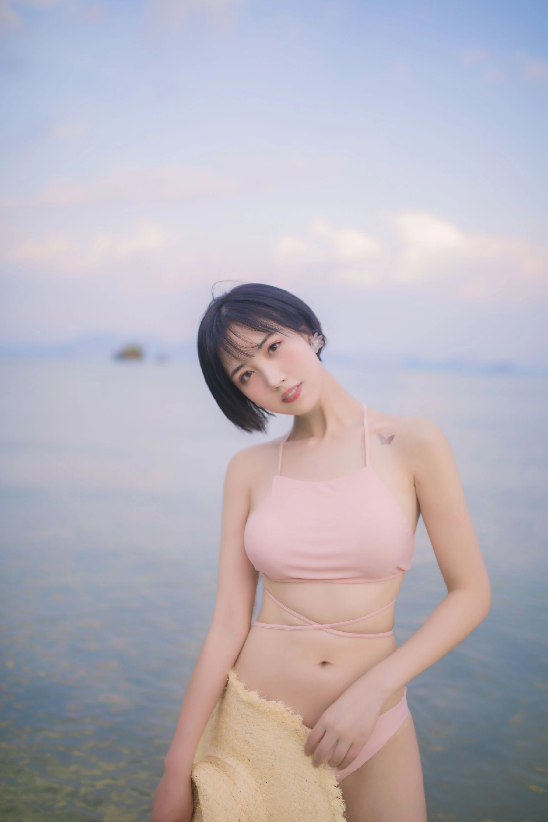 次元少女念雪ww – 粉色泳衣插图6
