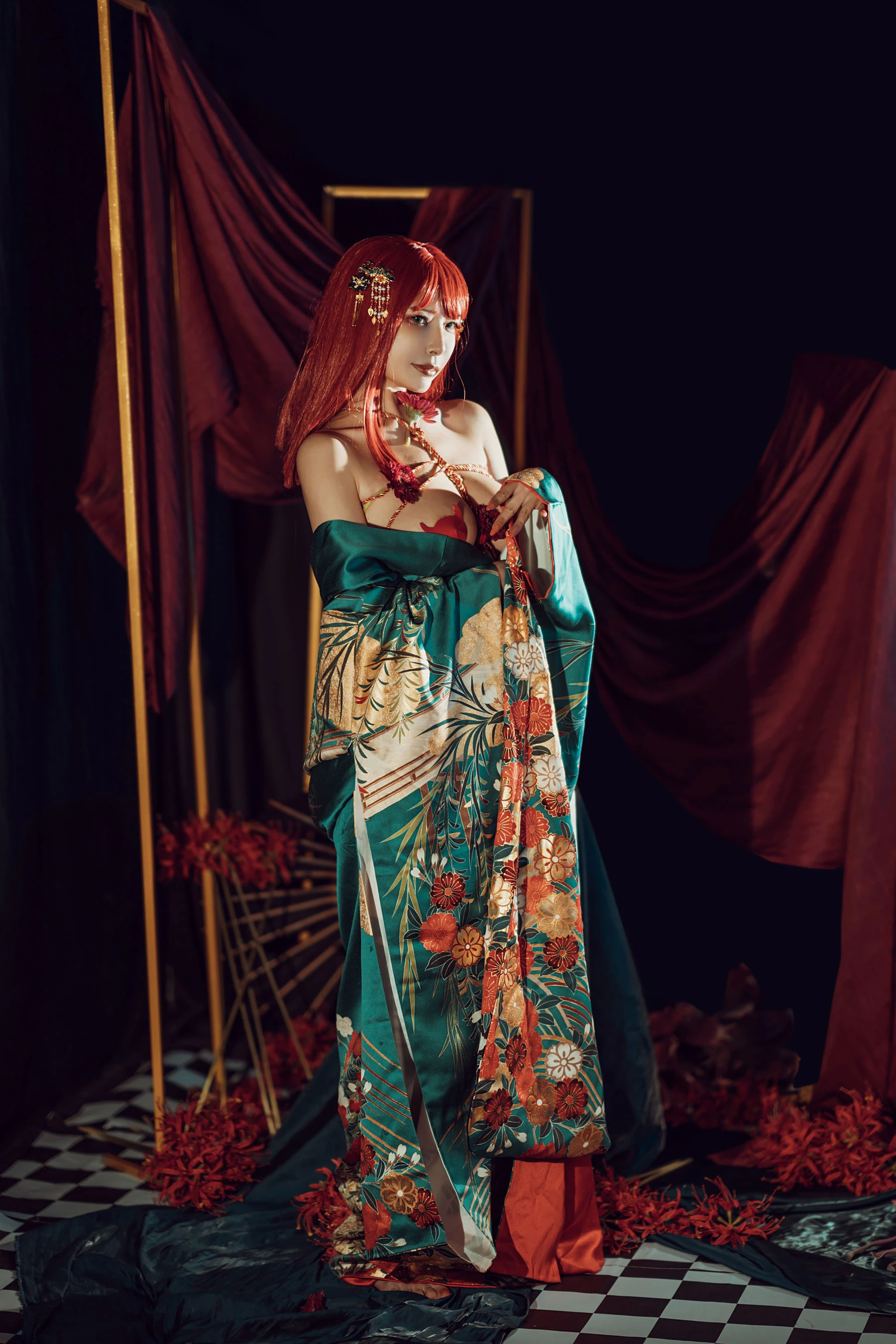 秋和柯基(夏小秋秋秋) – 和服 [36P]插图1
