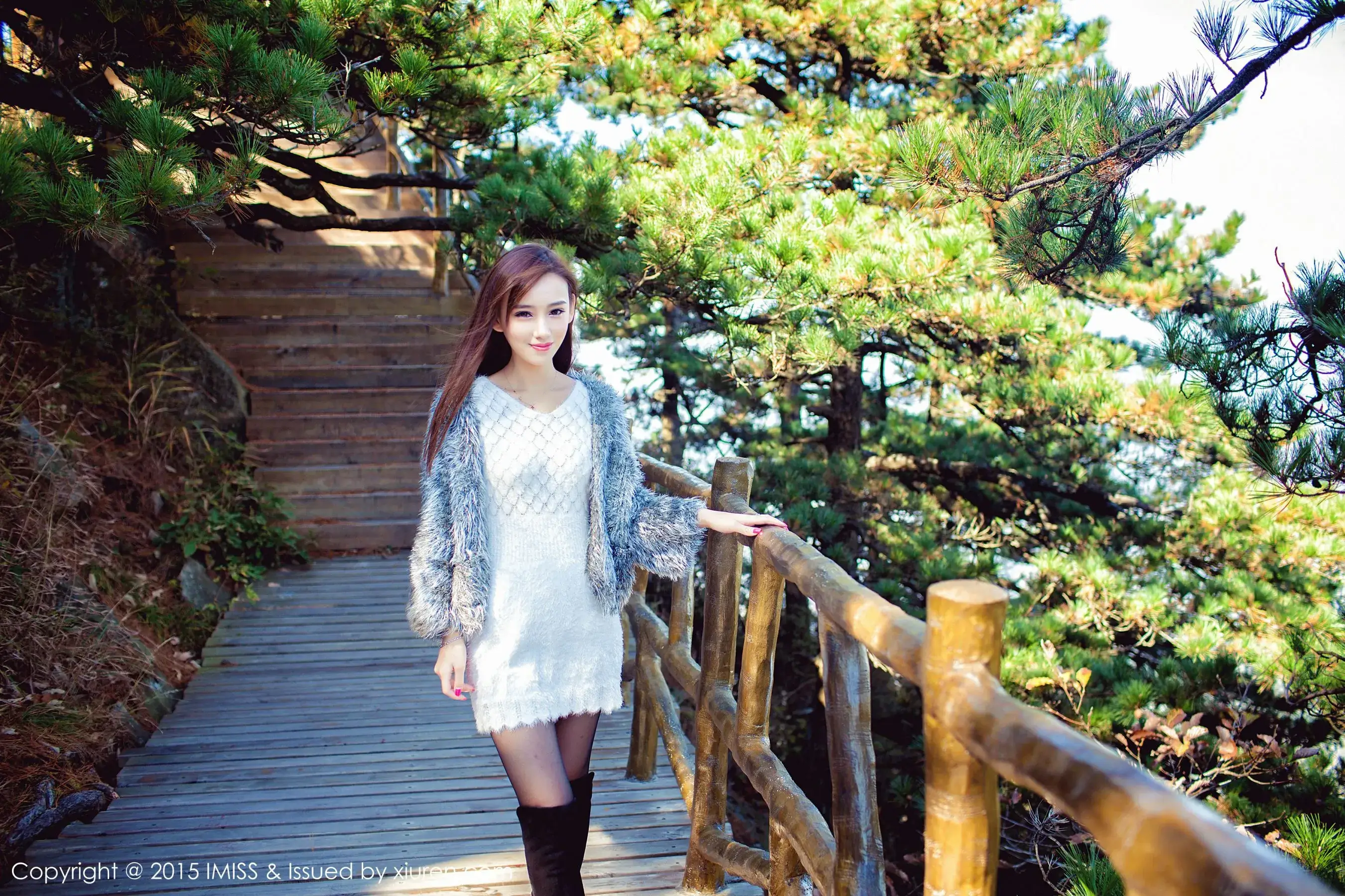 李玉洁Daisy《武汉大别山薄刀峰旅拍》 爱蜜社IMiss Vol.040插图4