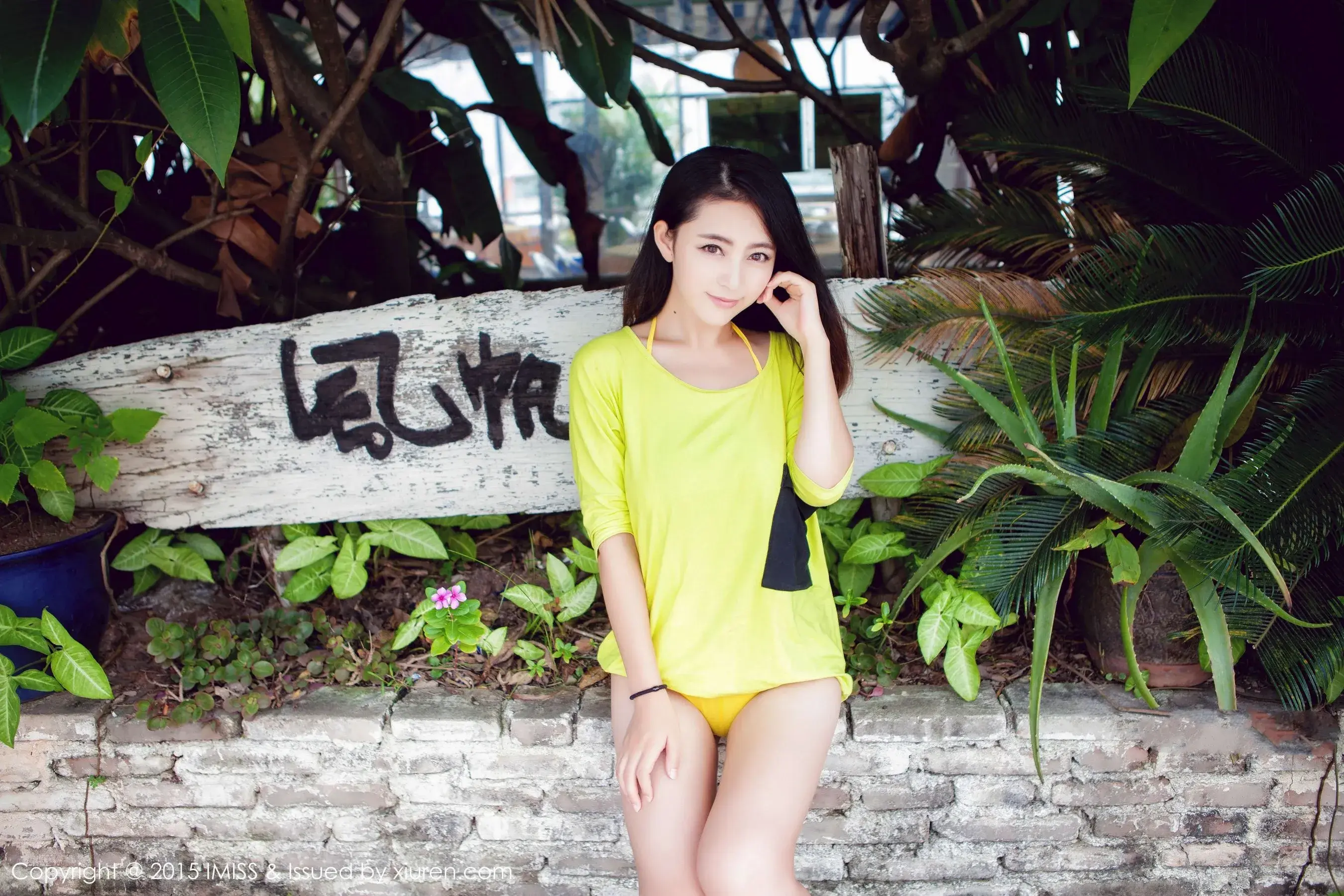 夏茉GIGI《广州外拍》 爱蜜社IMiss Vol.017插图2