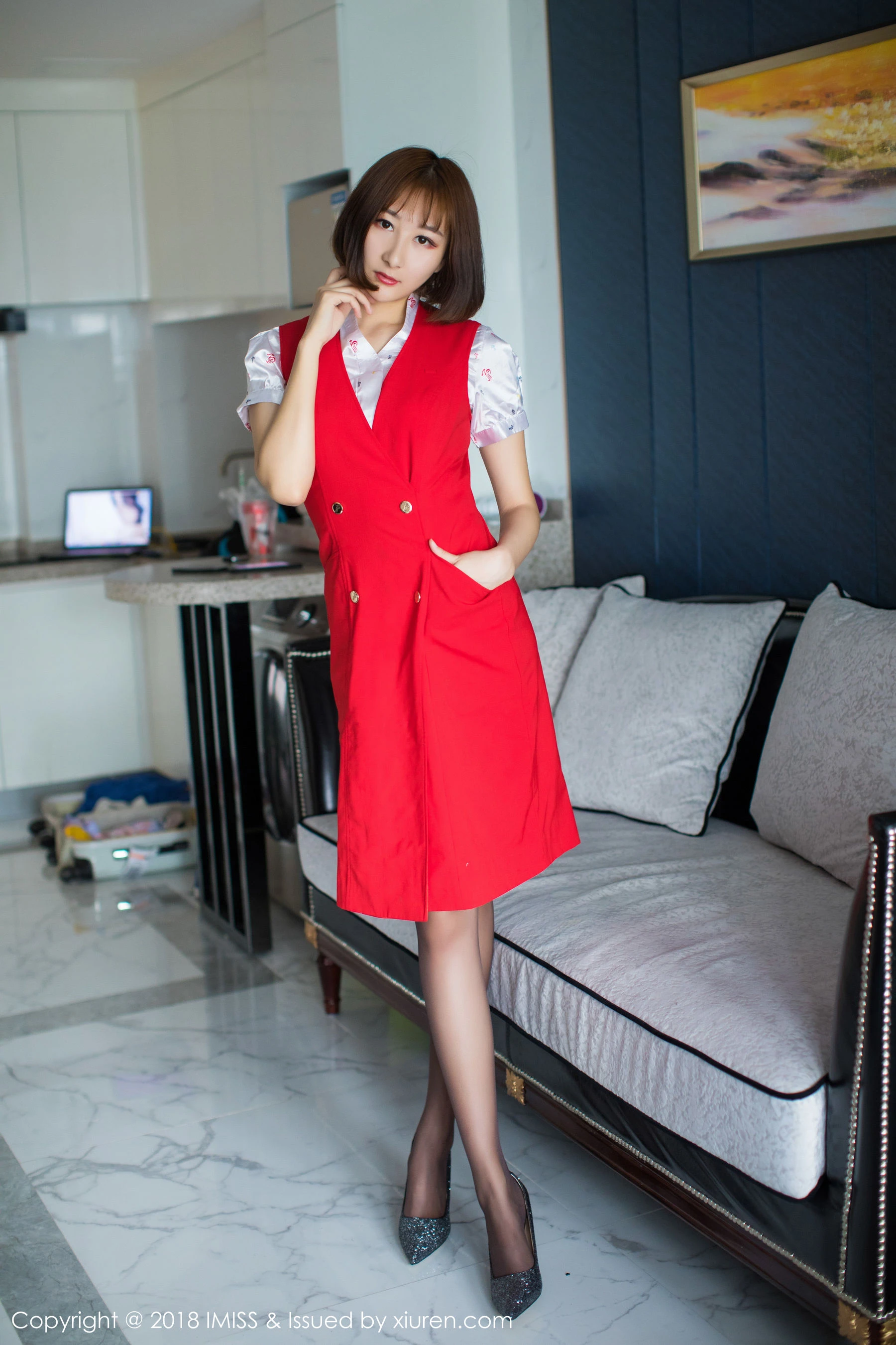 爱蜜社IMiss Vol.276 九尾ivy-插图3