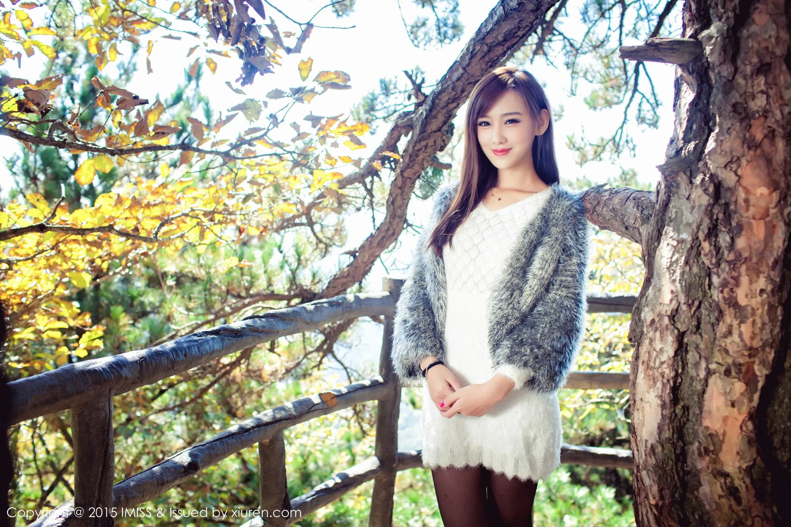 李玉洁Daisy《武汉大别山薄刀峰旅拍》 爱蜜社IMiss Vol.040插图2