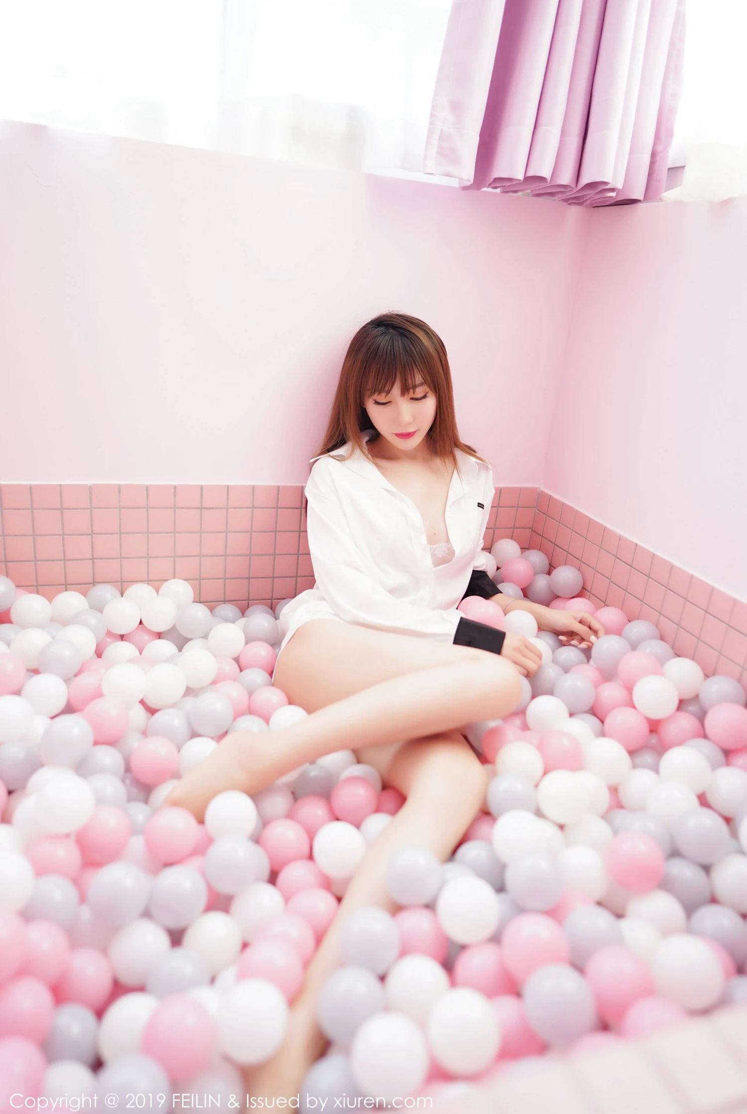 eiLin 嗲囡囡 VOL.214 程梓高清在线欣赏-撸撸奈子