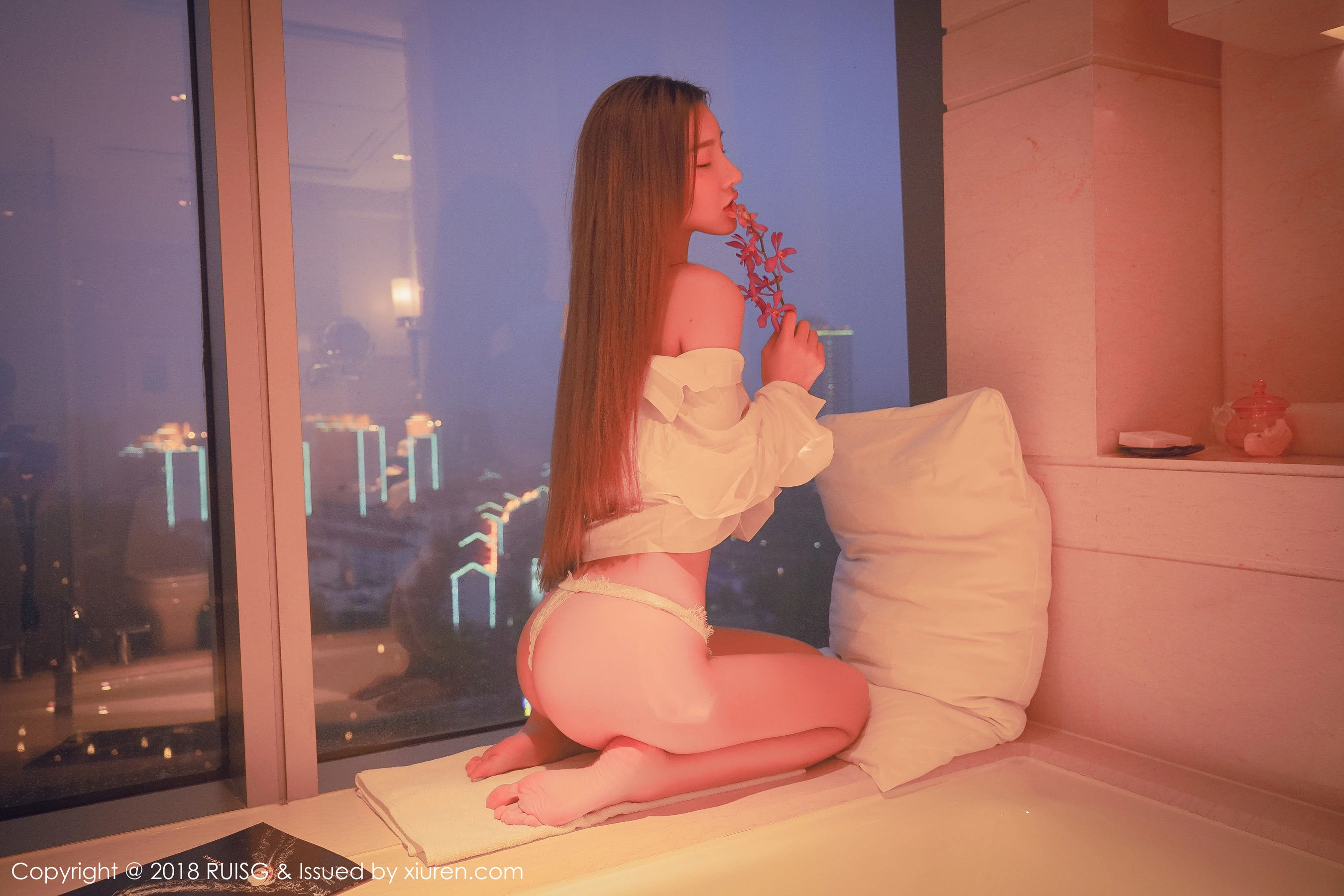 M梦baby《魅惑白衬衫》 瑞丝馆RUISG Vol.051 [39P]插图11