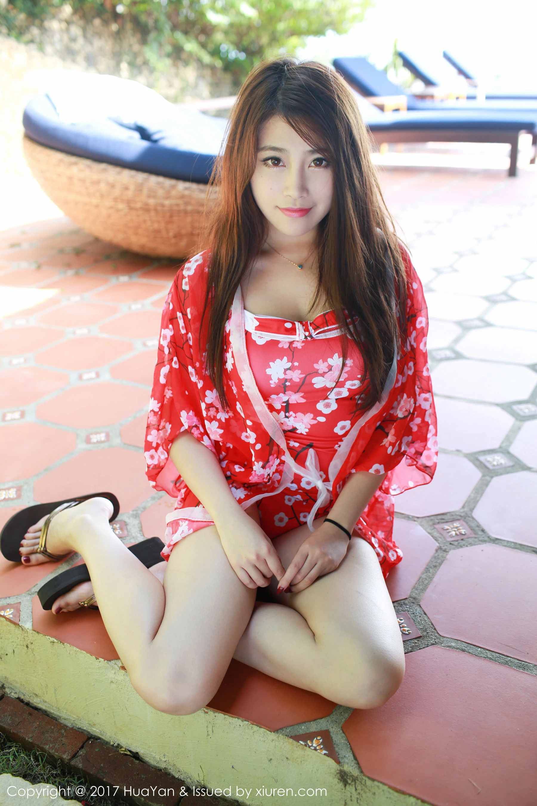 许诺Sabrina《粉嫩和服+校服系列》 HUAYAN 花の颜 Vol.019 [53P]插图4