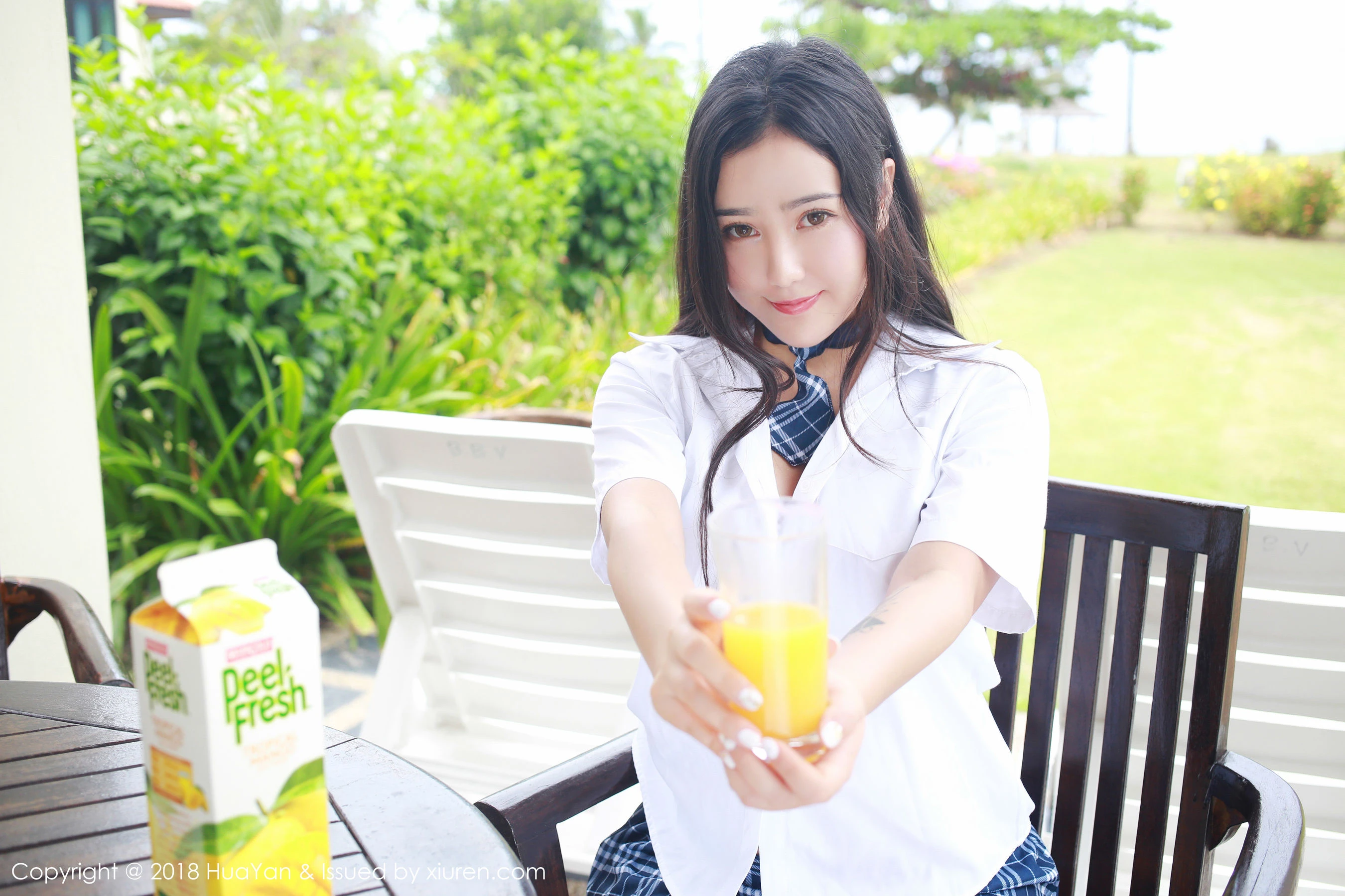 HUAYAN 花の颜 Vol.060 Manuela玛鲁娜 [34P]插图1