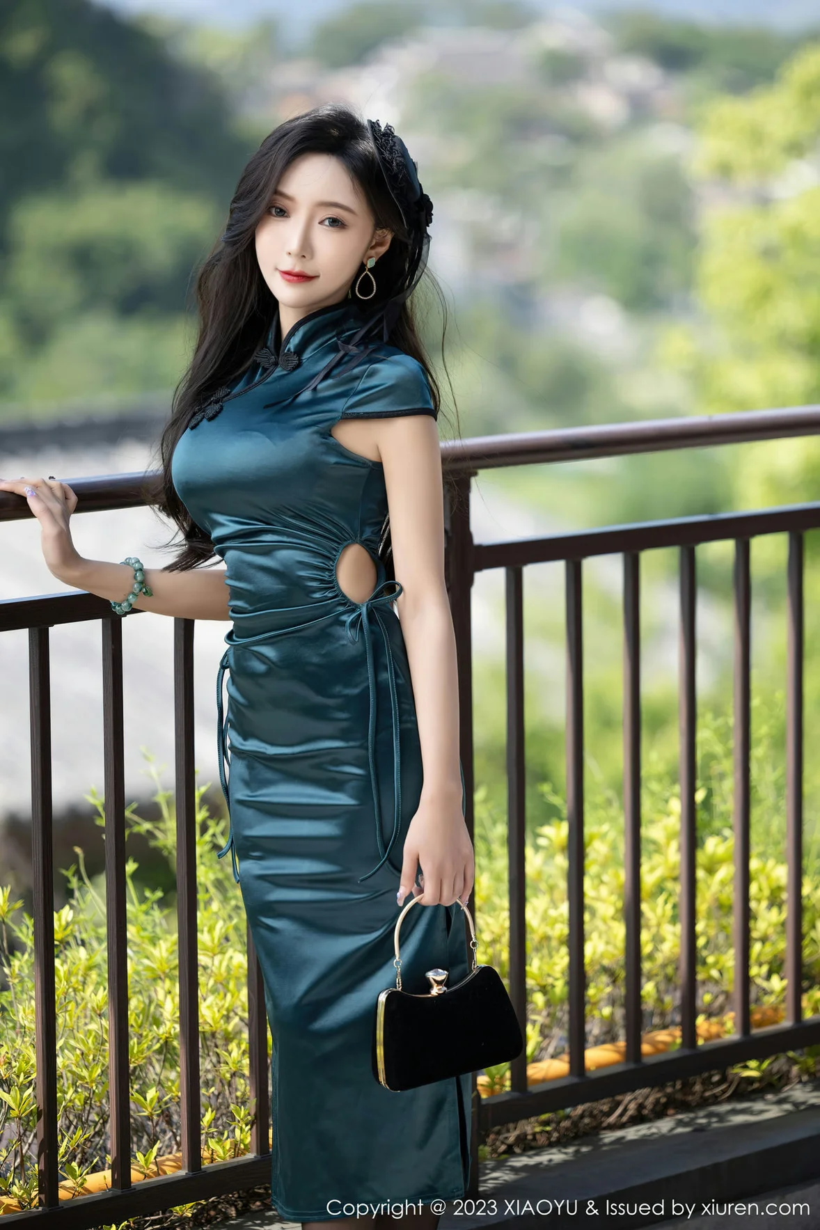 XIAOYU 语画界 Vol.1048 王馨瑶 暗绿色旗袍 [85P]插图5