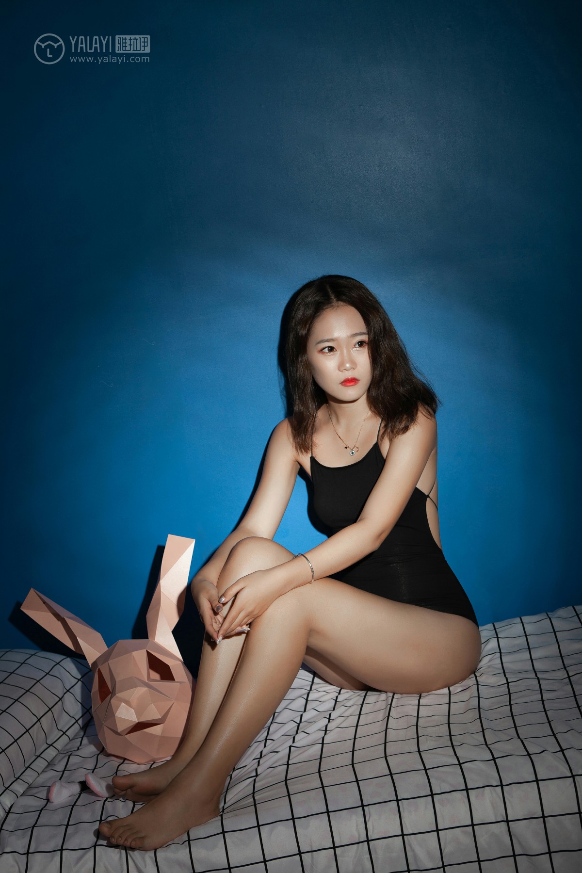 [YALAYI雅拉伊]2019.02.24 No.100 暗房 李晗-撸撸奈子