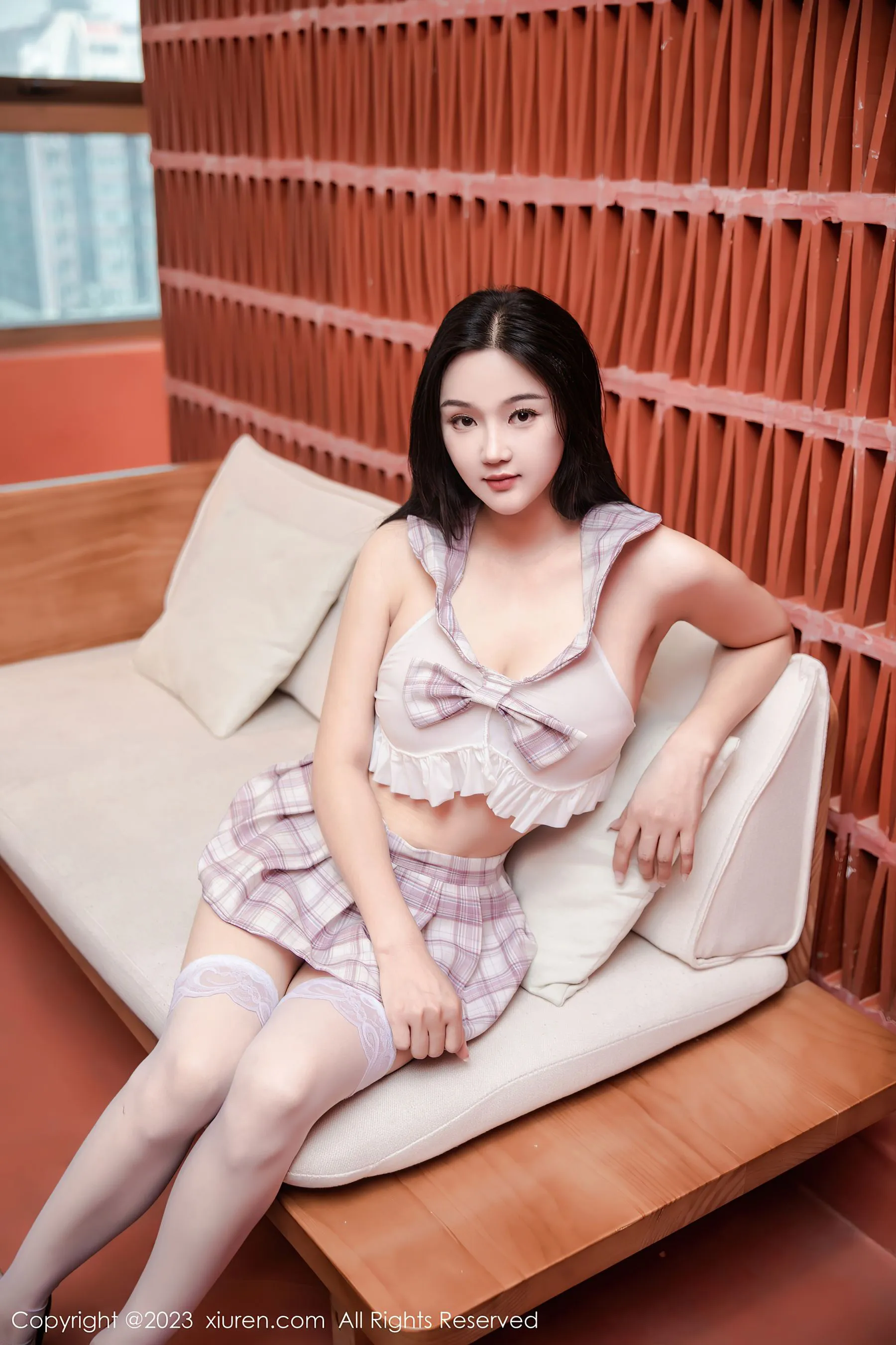 秀人网 No.6733 慕嫣然Lancy 新人美臀插图7