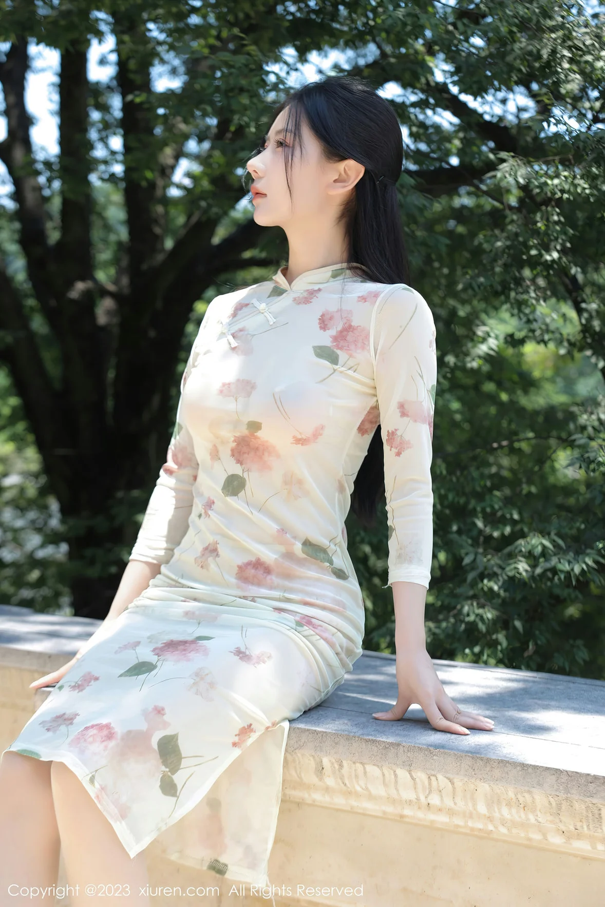 XiuRen 秀人 No.7168 尹甜甜 米色旗袍性感写真 [47P]高清在线欣赏-撸撸奈子