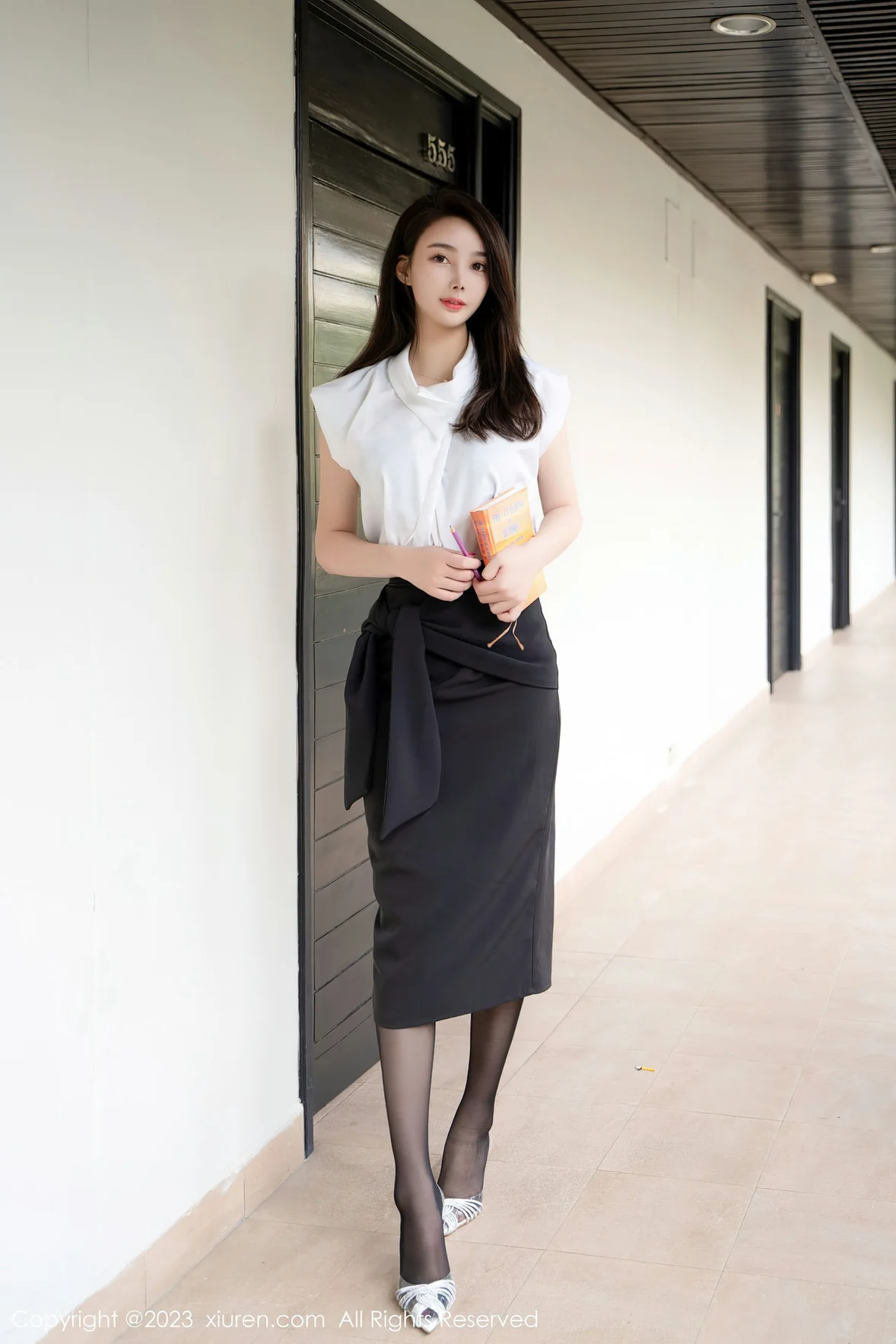 XiuRen 秀人 No.7270 summer宝宝 黑色蕾丝内衣性感写真 [60P]插图5