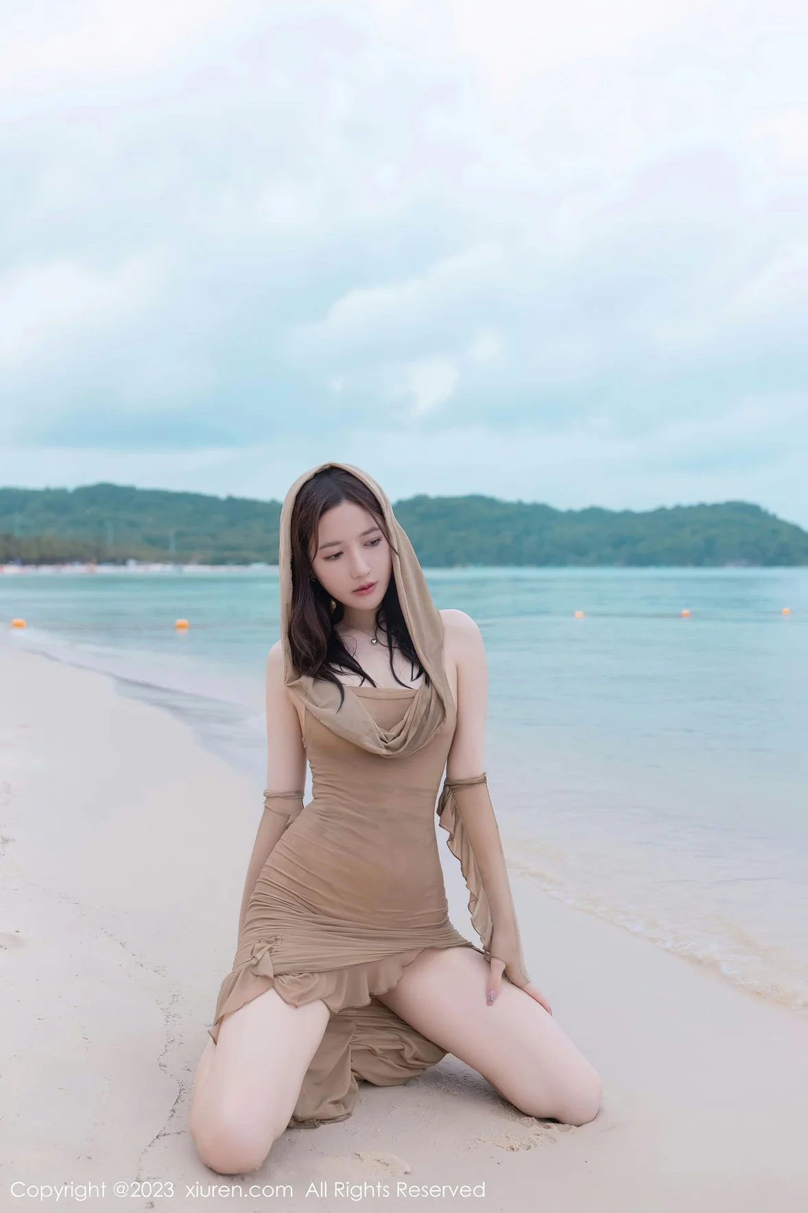 XiuRen 秀人 No.7288 鱼子酱Fish 沙滩渔网性感写真 [78P]插图6