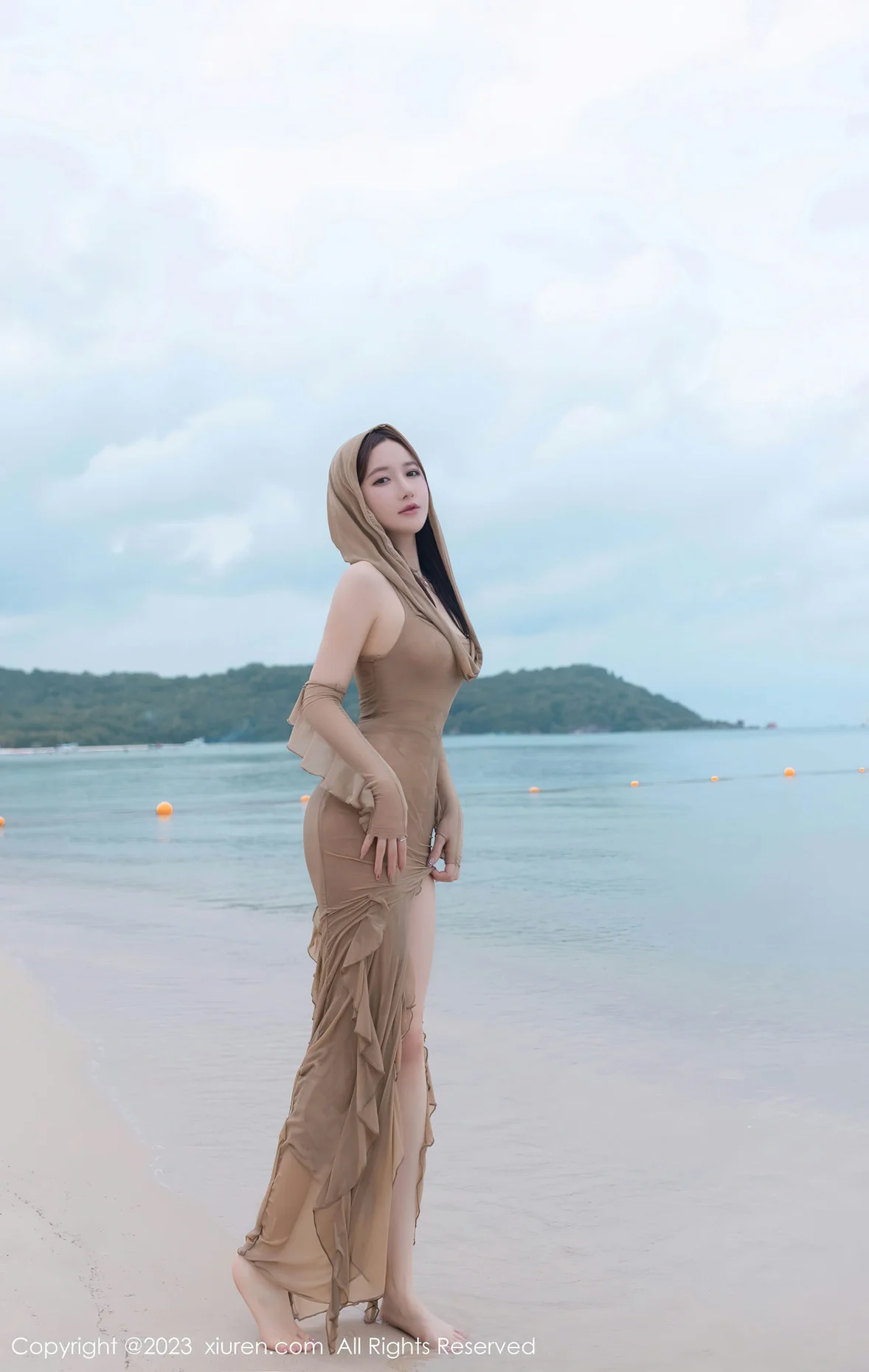 XiuRen 秀人 No.7288 鱼子酱Fish 沙滩渔网性感写真 [78P]插图4
