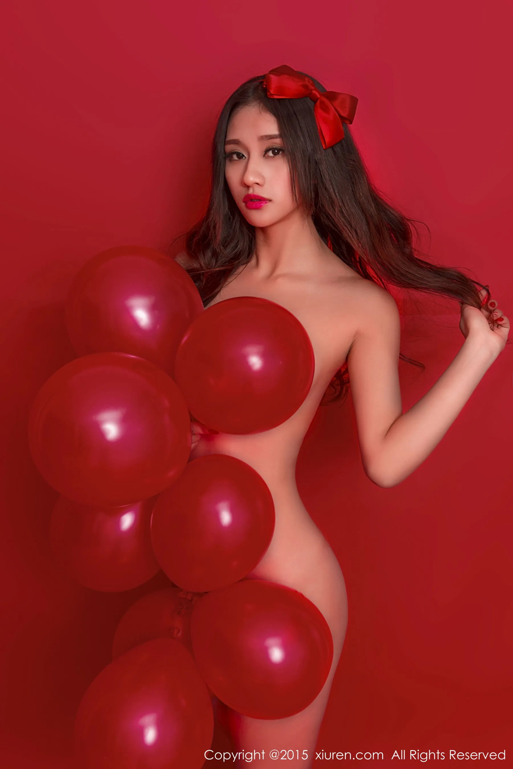 史雨姐姐《红色背景主题》 秀人网 No.282插图5