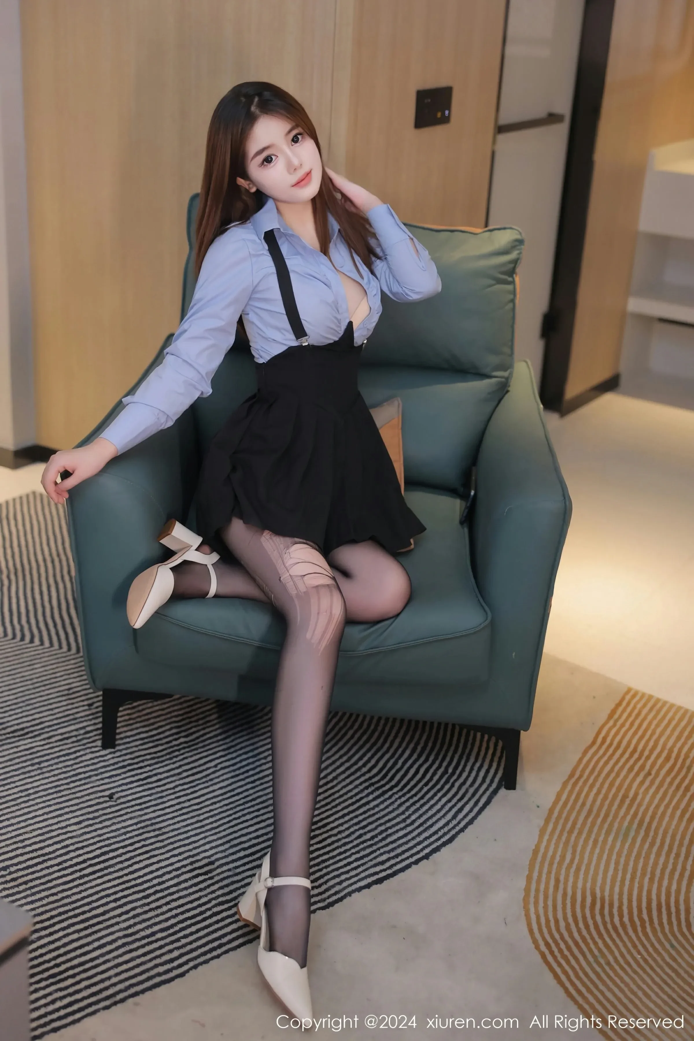 XiuRen 秀人 No.8666 新人模特 白乐乐 [77P]插图10