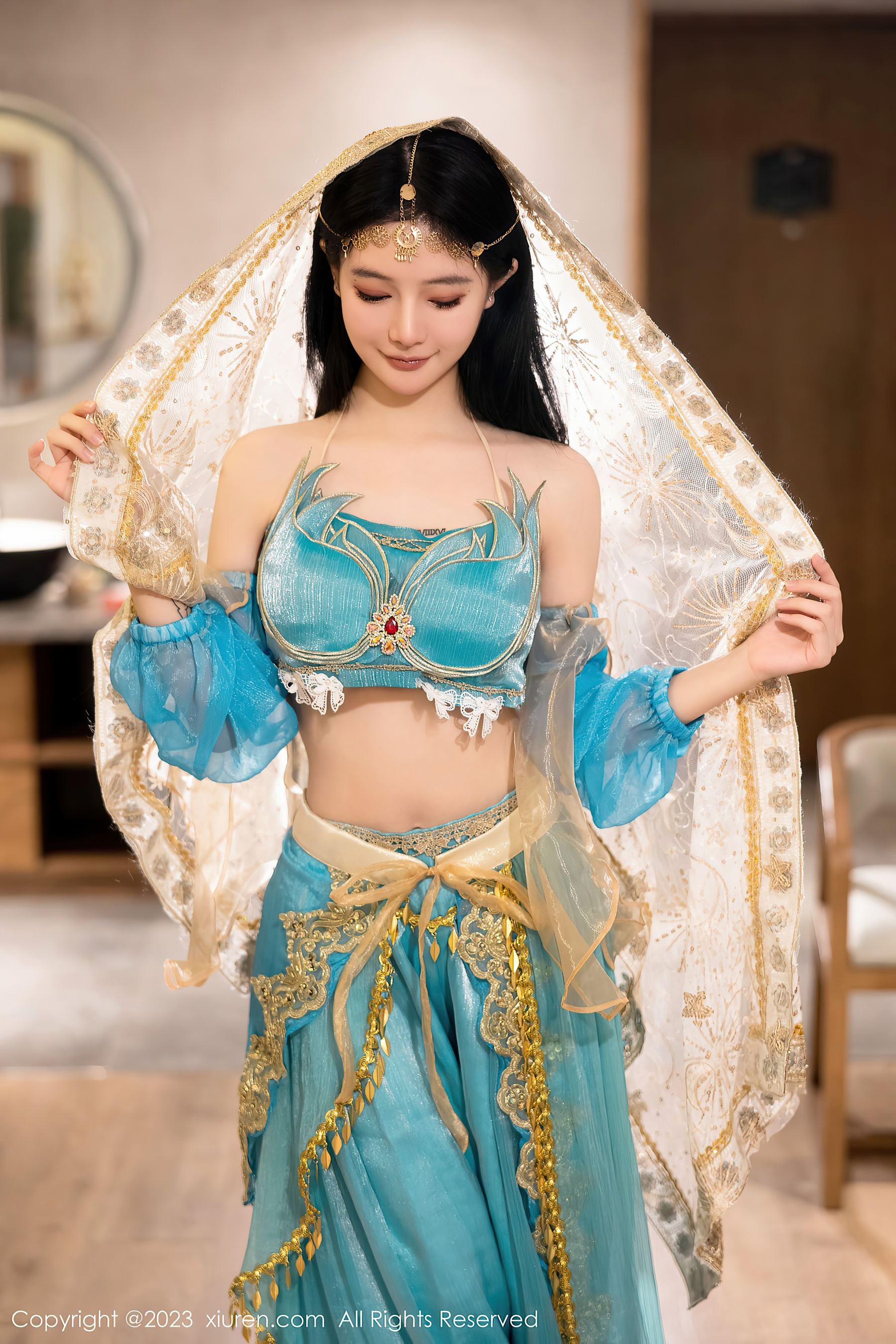XiuRen 秀人 No.7469 幼幼 西域舞娘美腿插图1