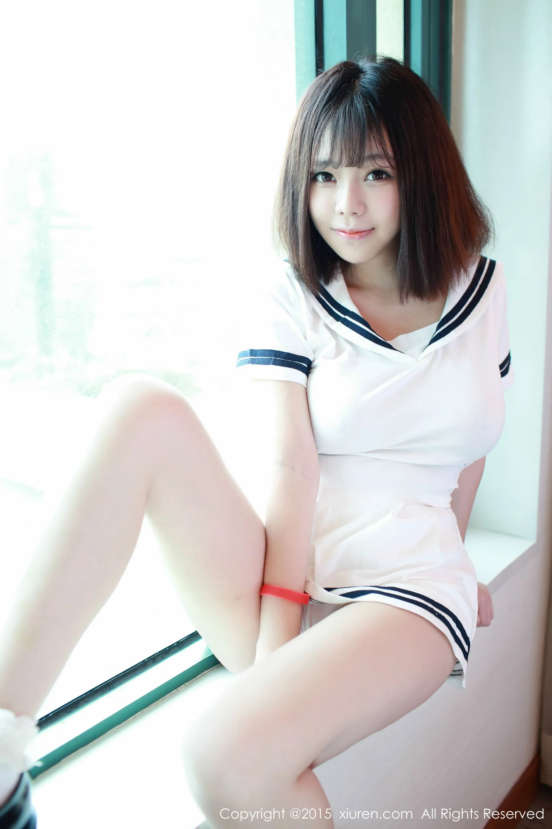 刘飞儿Faye《运动装大胸少女》 秀人网 No.390插图8