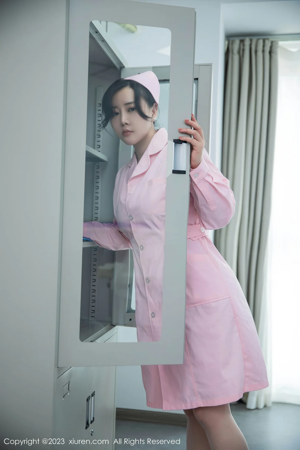 XiuRen 秀人 No.7199 王婉悠Queen 粉色情趣护士性感写真 [82P]插图5