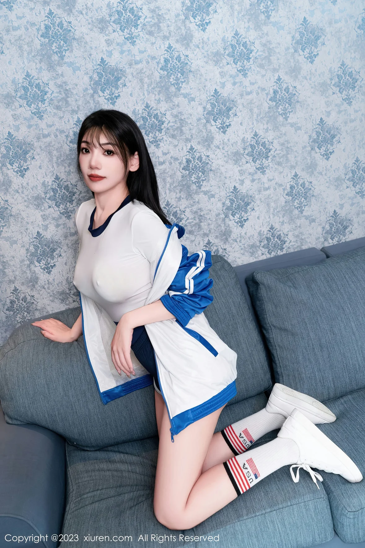 XiuRen 秀人 No.7106 小泡芙winna 窄边系列回归学生服 [60P]高清在线欣赏-撸撸奈子