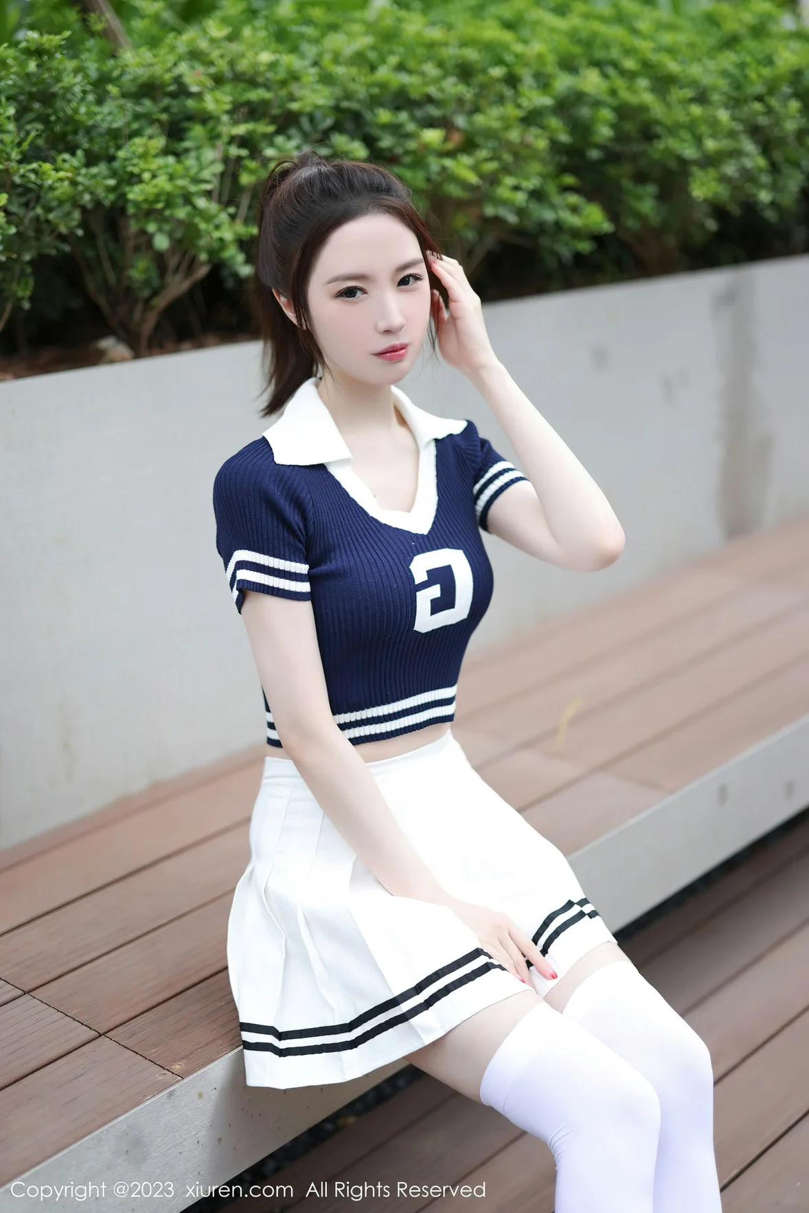 秀人网 No.7416 梦心玥 运动服饰穿搭安吉旅拍 [82P]插图3