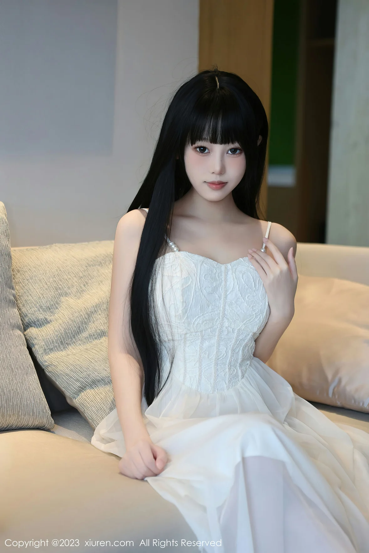 XiuRen 秀人 No.6828 早川京子 连衣长裙性感写真 [80P]高清在线欣赏-撸撸奈子