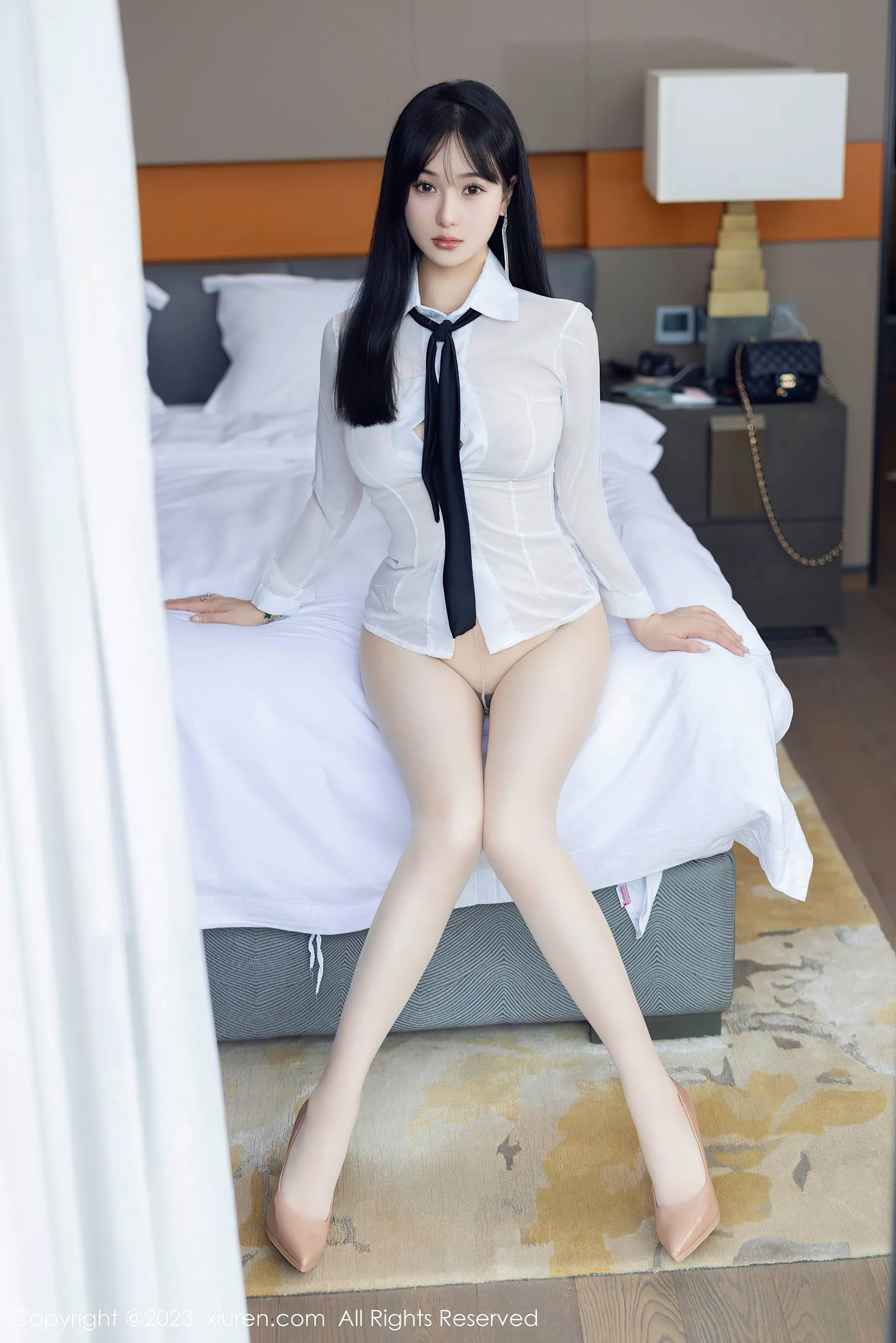 秀人网 No.6710 柚琪Rich 新人美臀插图1