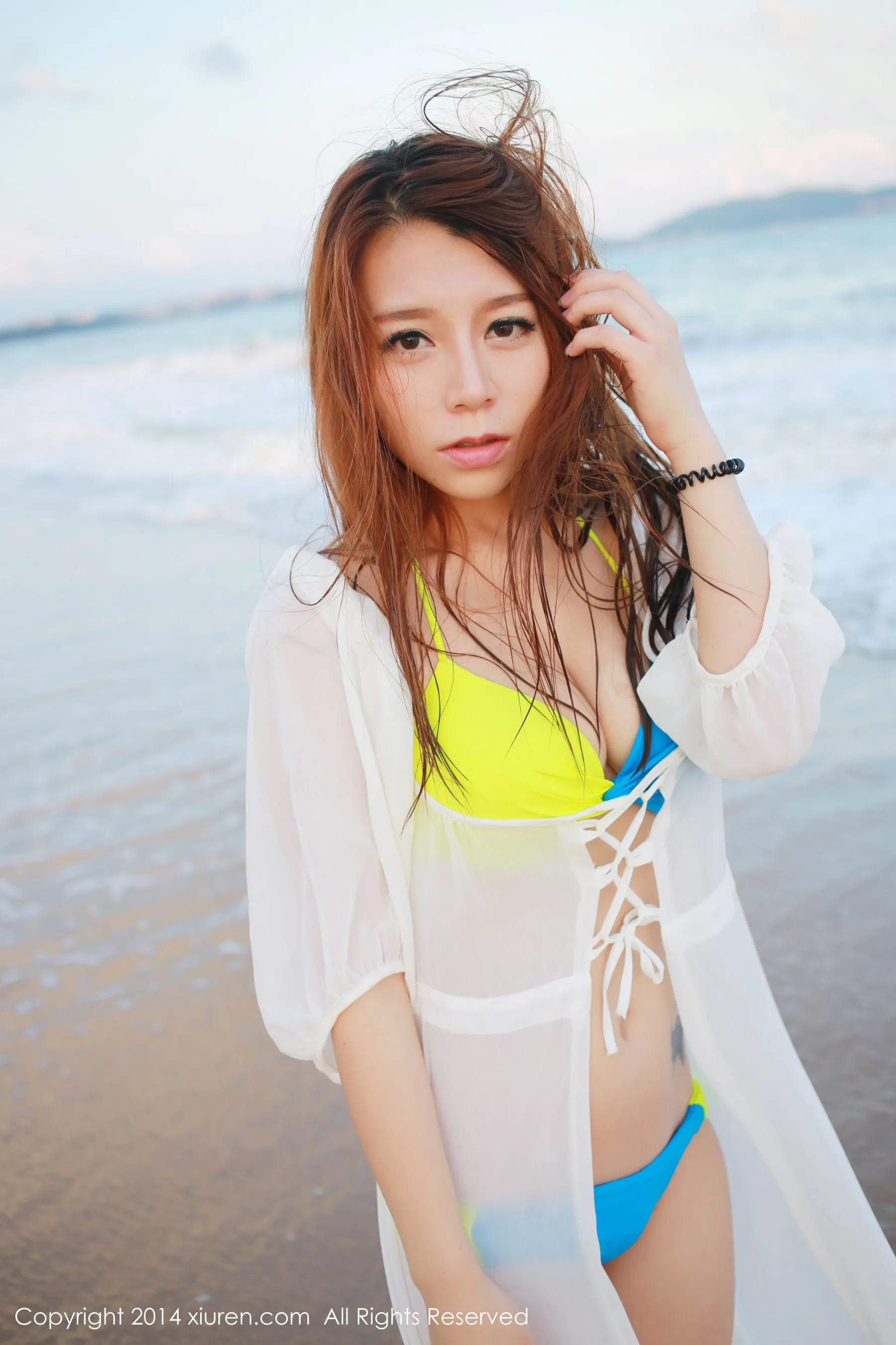 Vetiver嘉宝贝儿《三亚海边风情》 秀人网 No.165插图5