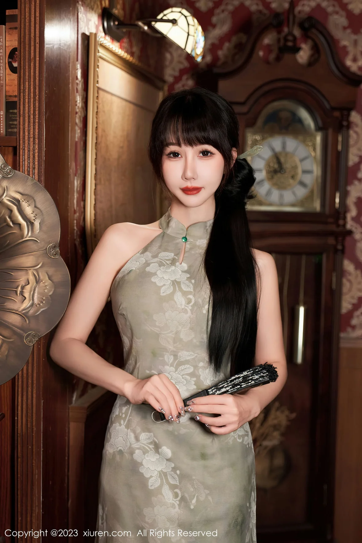XiuRen 秀人 No.7337 波巧酱 旗袍捆绑旅拍写真 [91P]插图8
