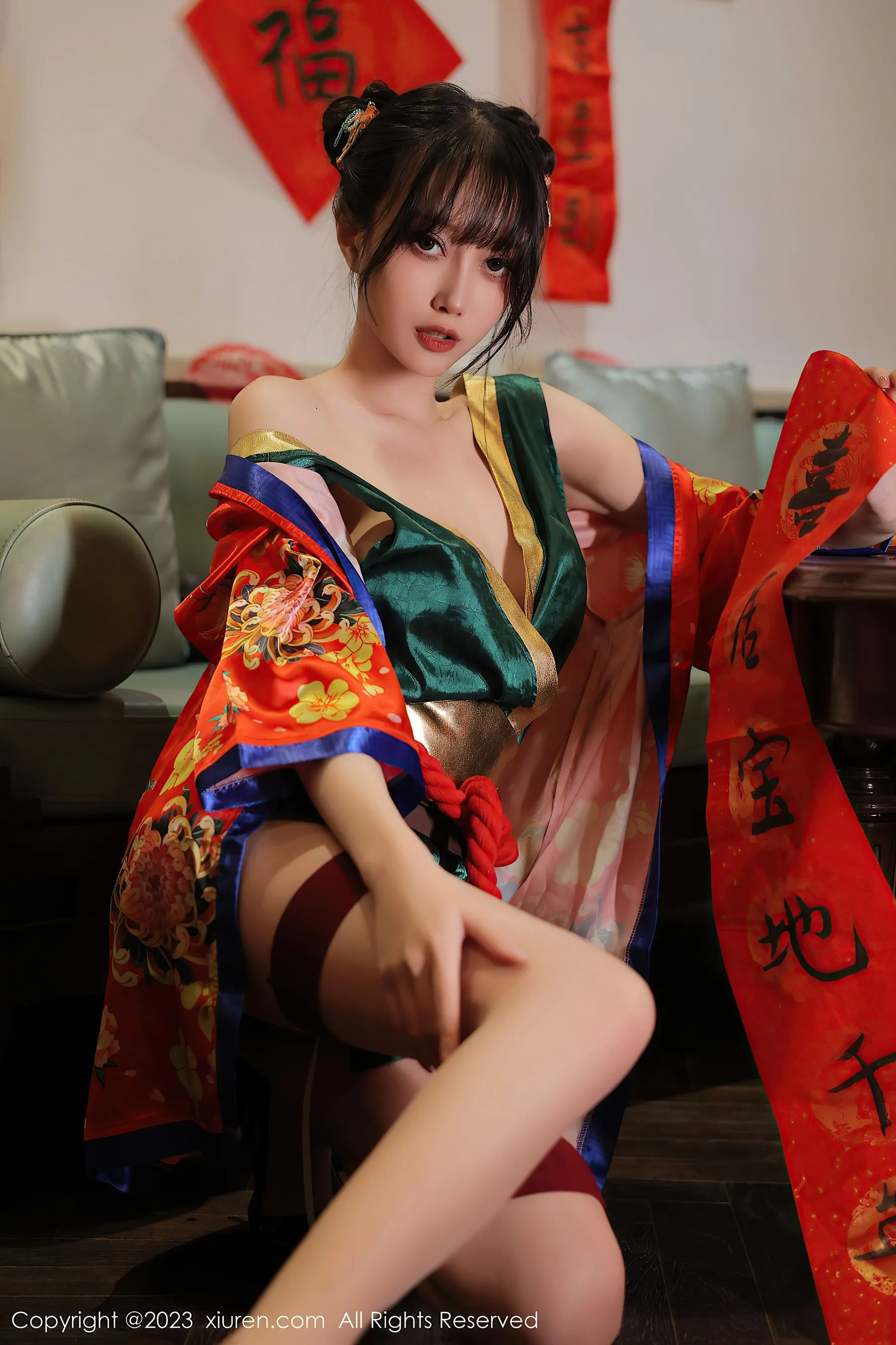秀人网 No.6167 玥儿玥er 新春美腿高清在线欣赏-撸撸奈子