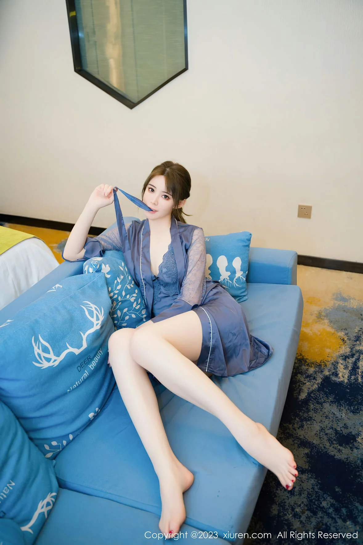 XiuRen 秀人 No.7130 yoo优优 情趣睡裙性感写真 [84P]插图7