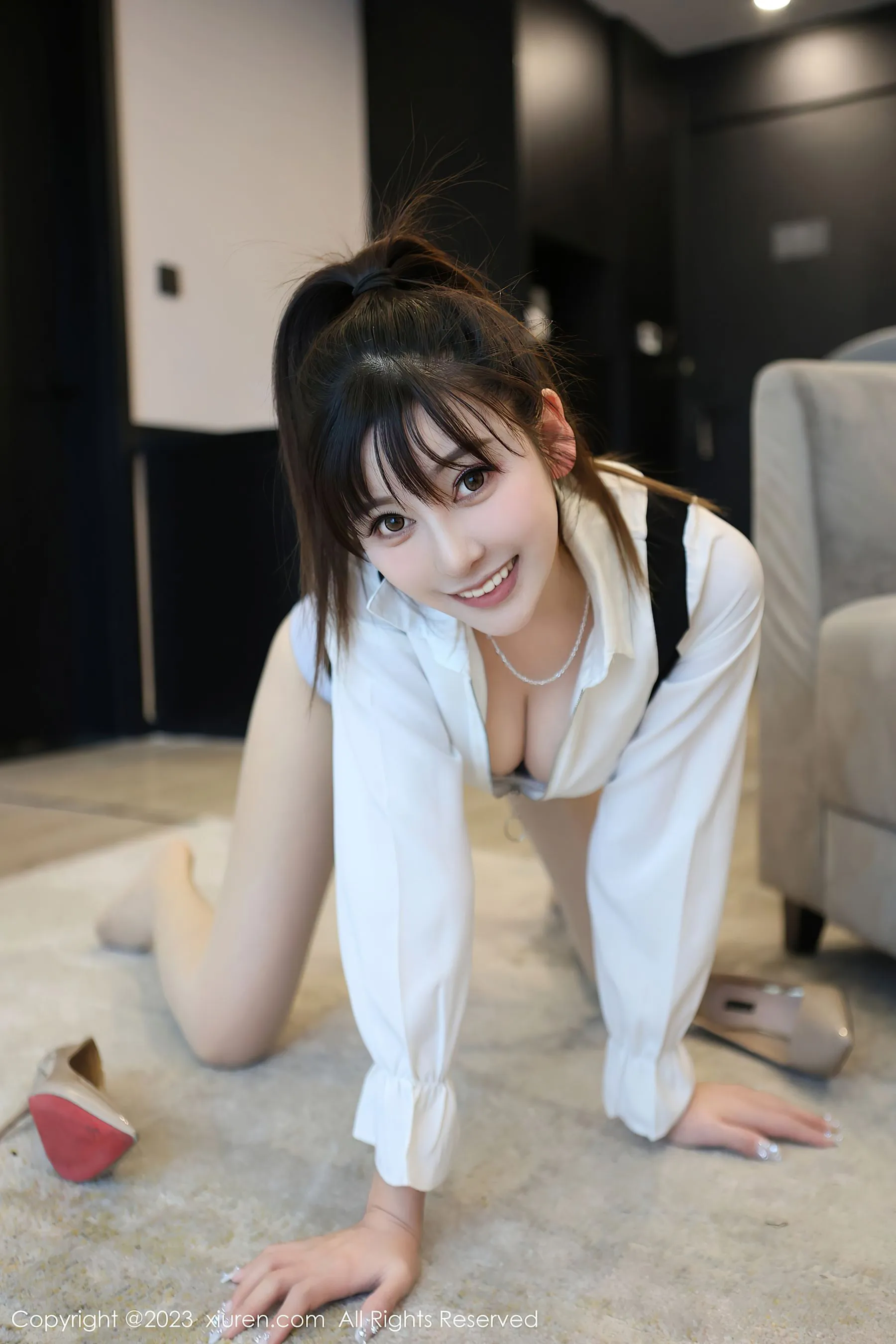 秀人网 No.6700 夏希插图2