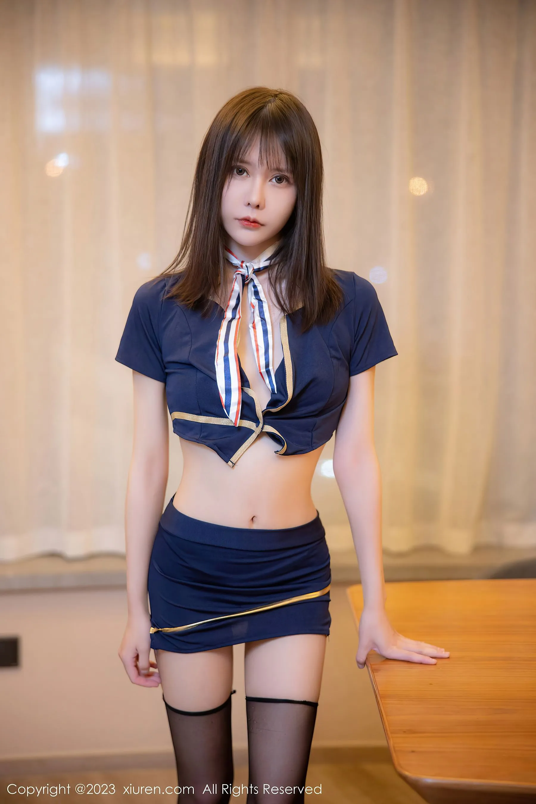秀人网 No.6354 甜佳佳 黑丝美腿插图7
