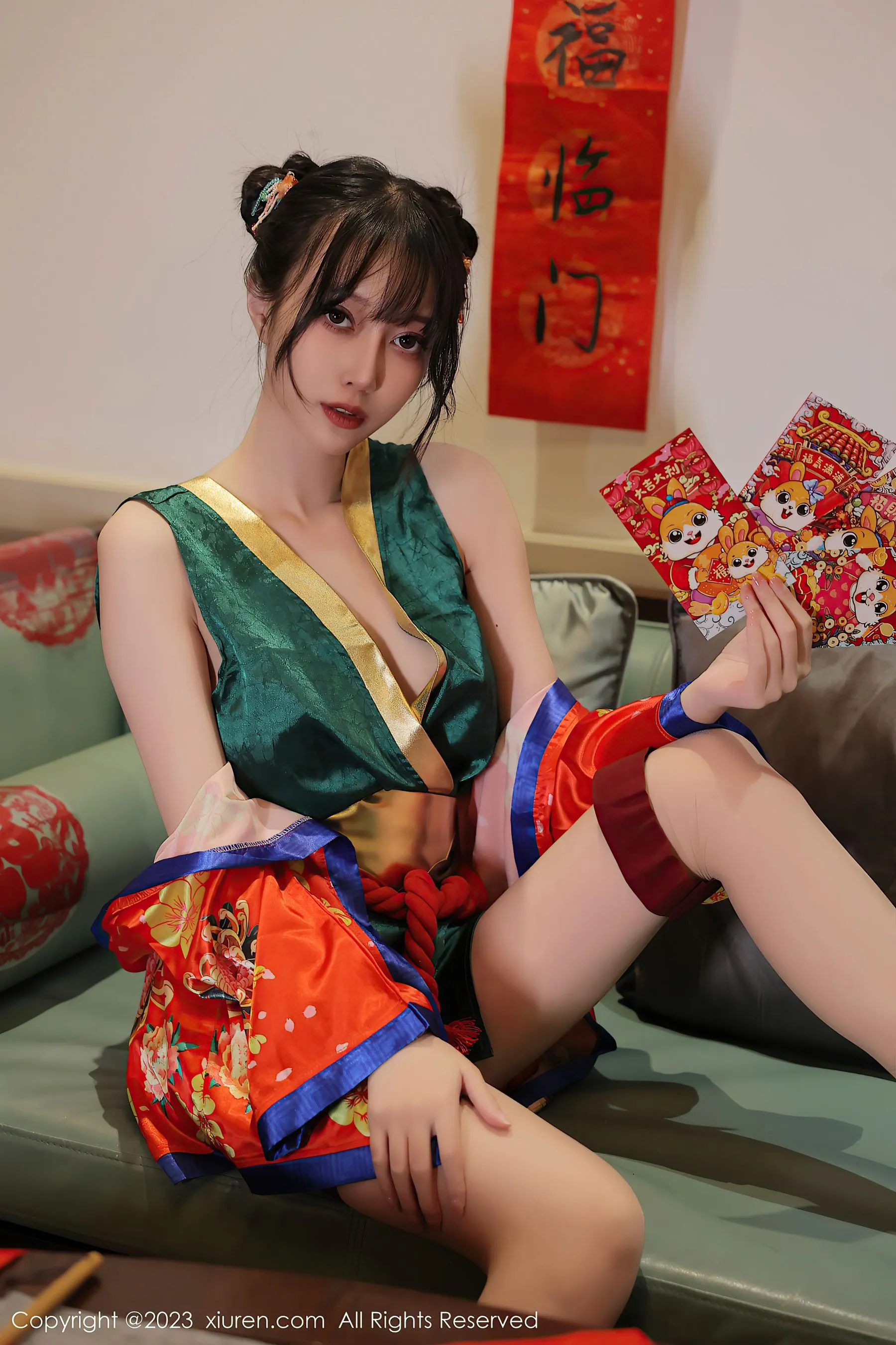 秀人网 No.6167 玥儿玥er 新春美腿插图4
