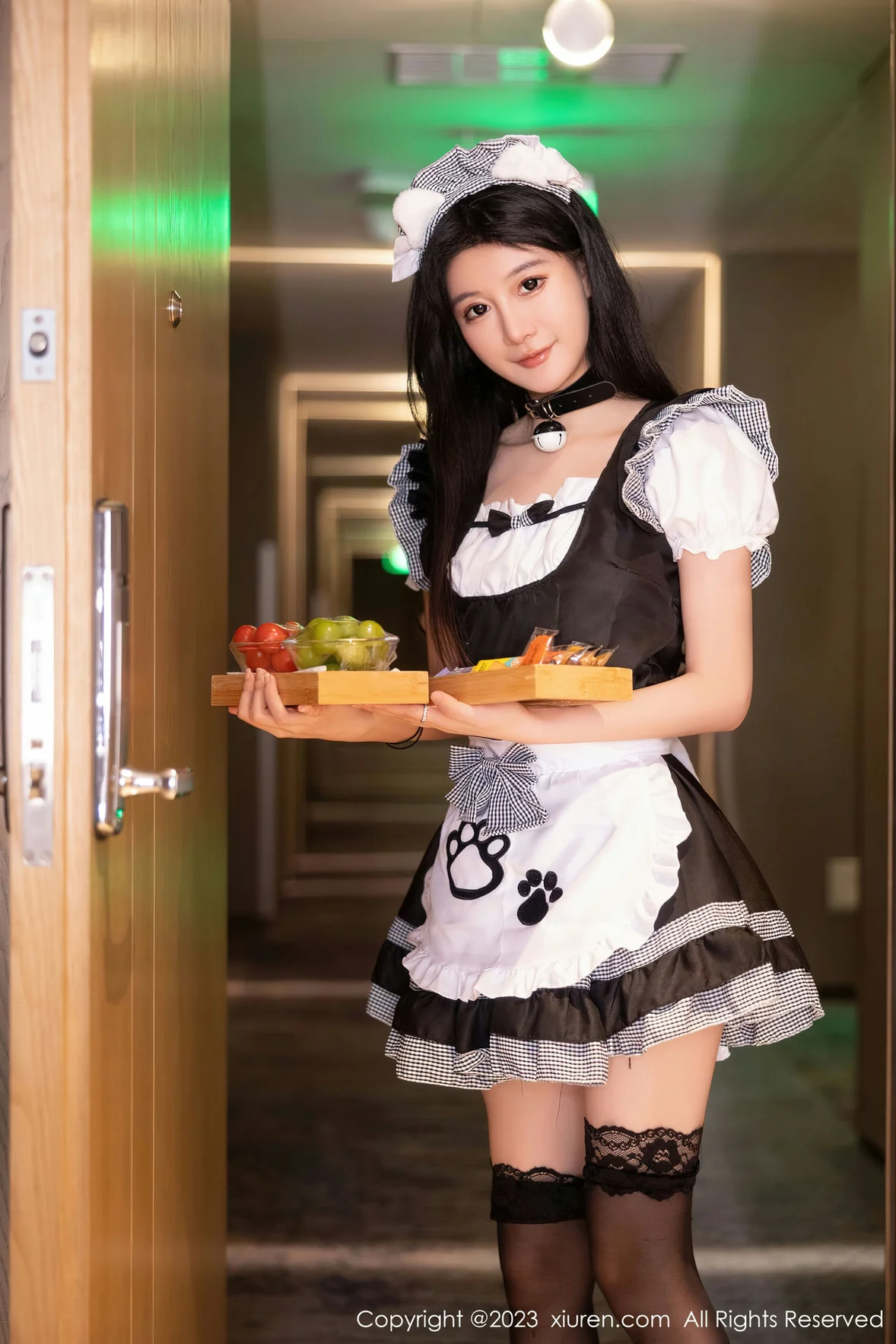 XiuRen 秀人 No.7237 幼幼 女仆装性感写真 [104P]插图3