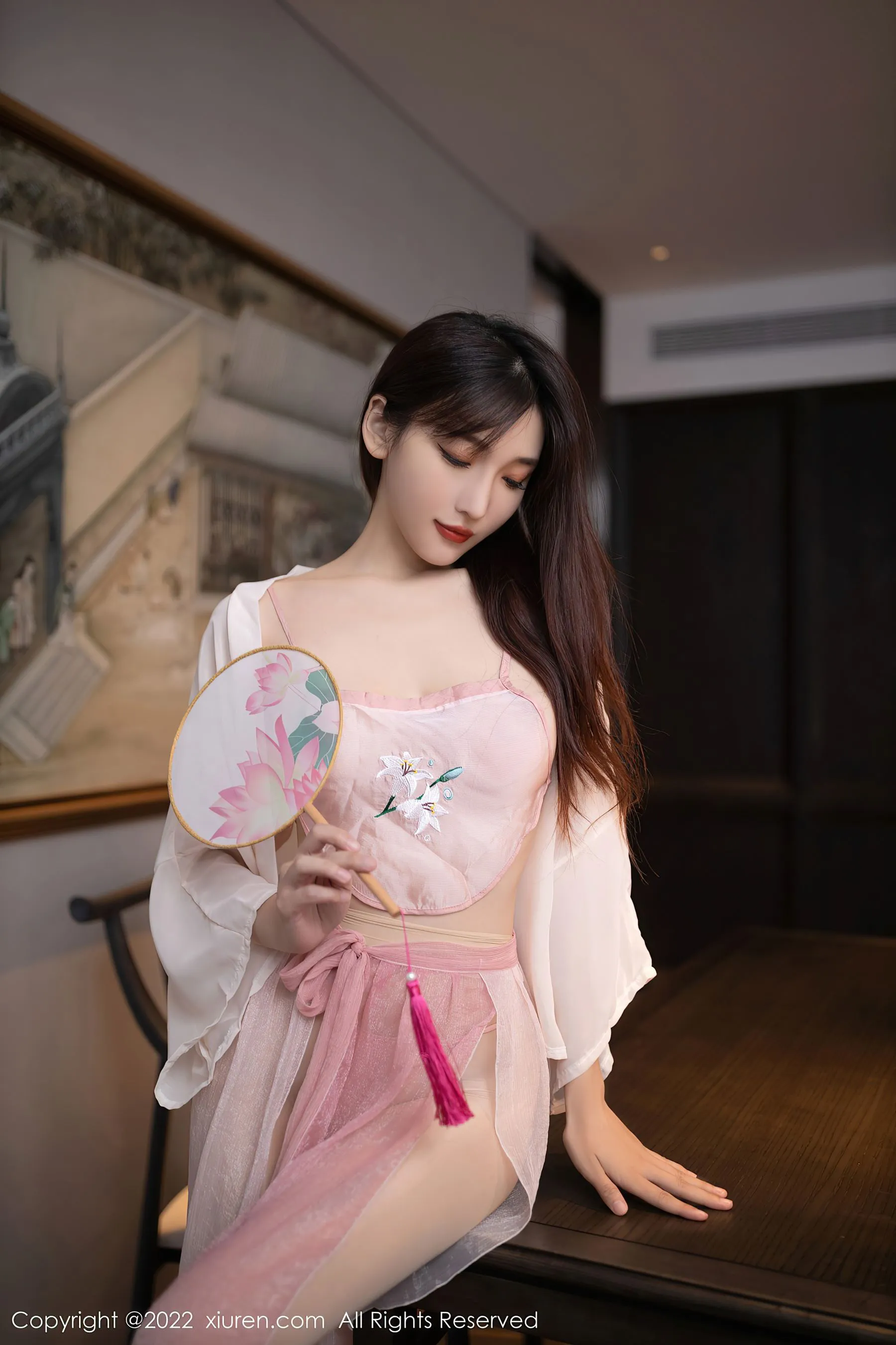 秀人网 No.5666 陆萱萱 古装美腿插图1