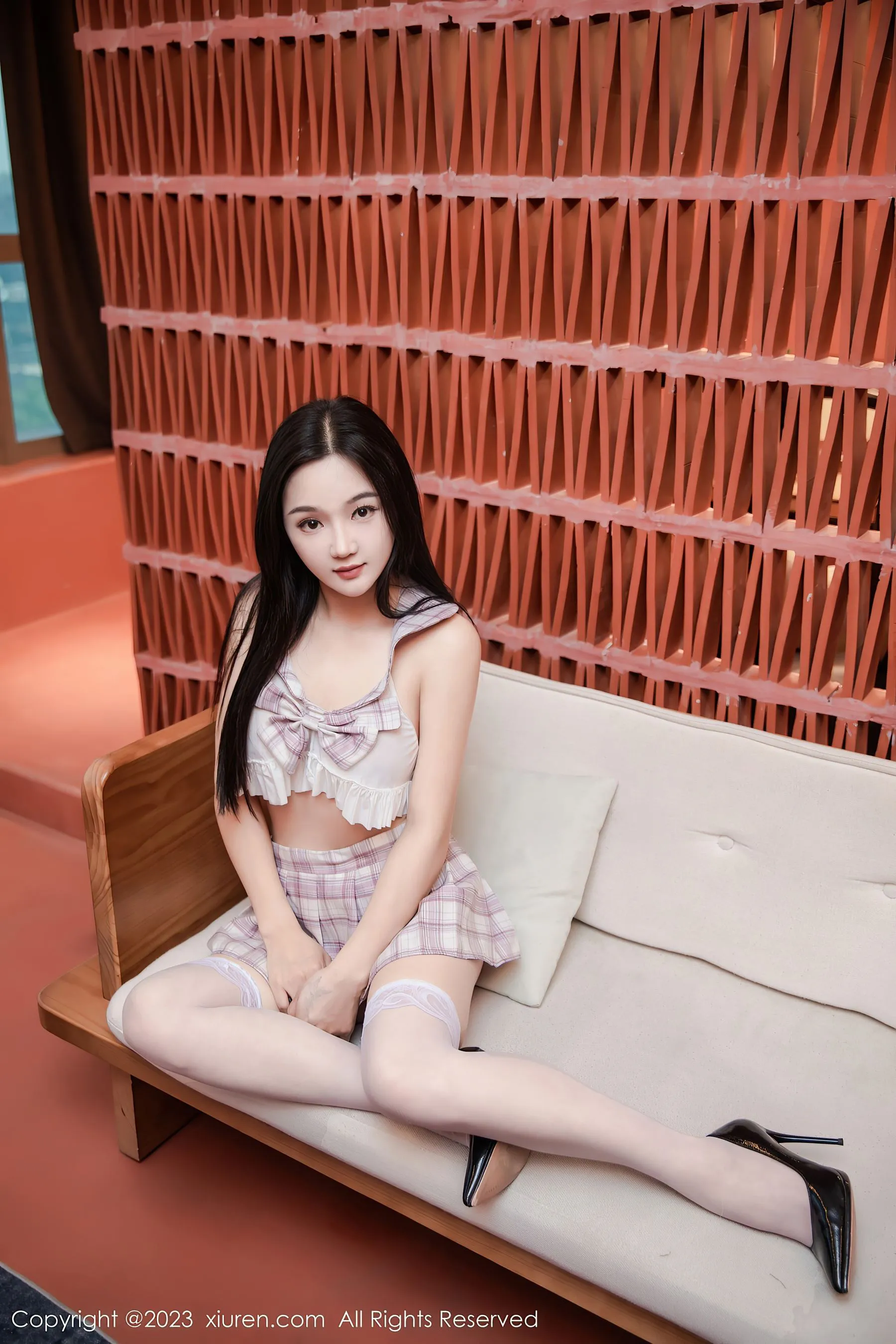 秀人网 No.6733 慕嫣然Lancy 新人美臀插图3