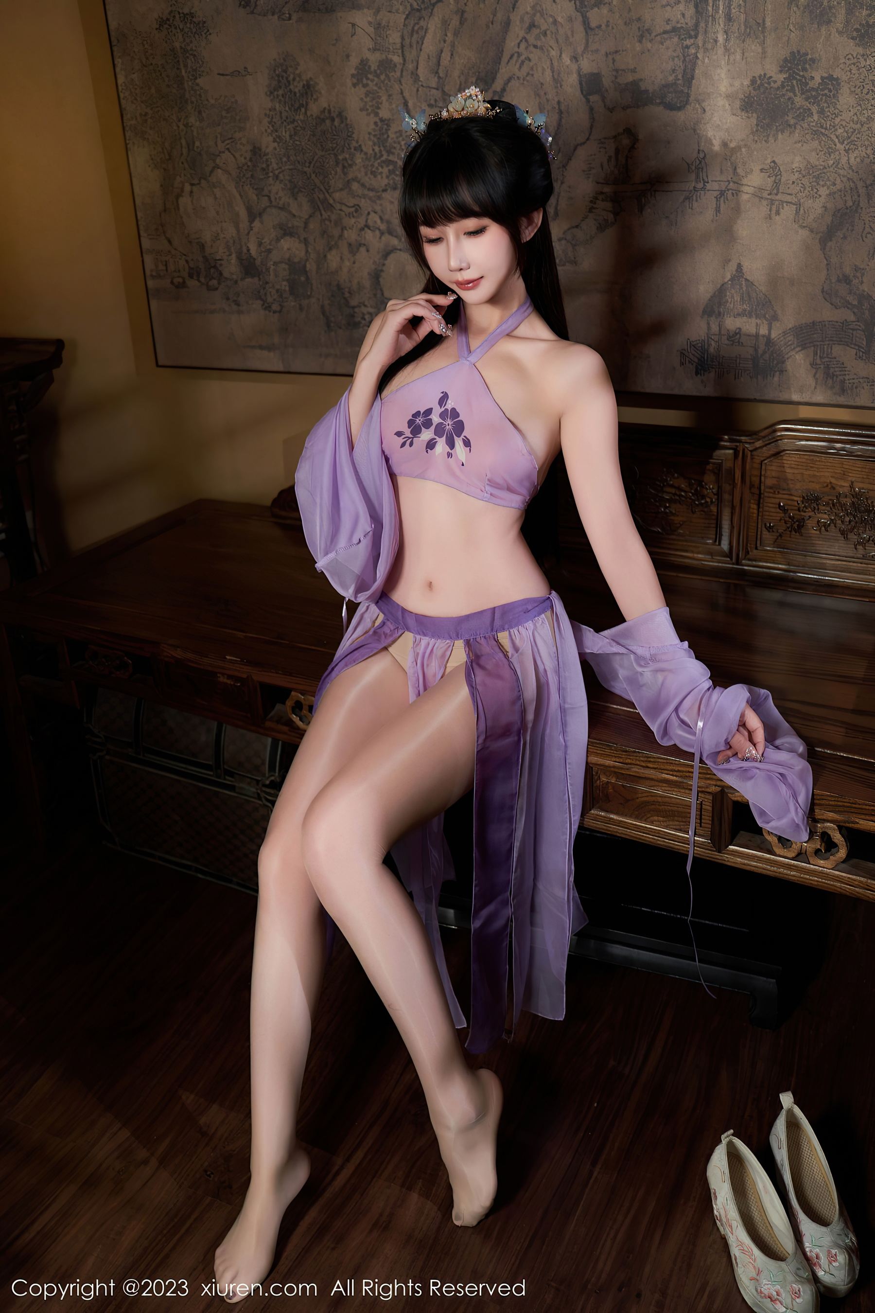 XiuRen 秀人 No.7442 波巧酱 古装美腿插图7