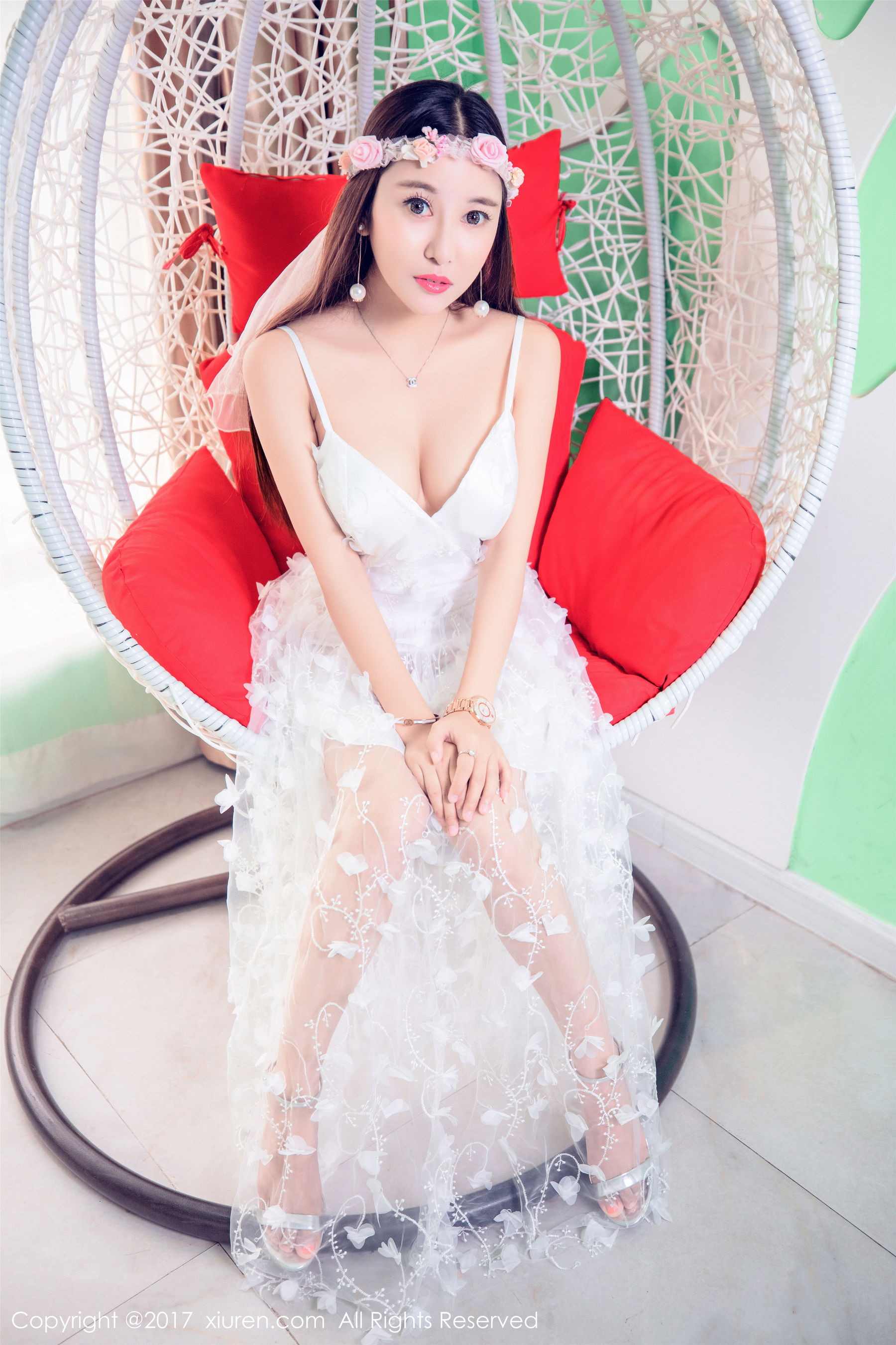 李梓熙《花仙子+迷人的小妖精》 秀人网XIUREN No.798高清在线欣赏-撸撸奈子