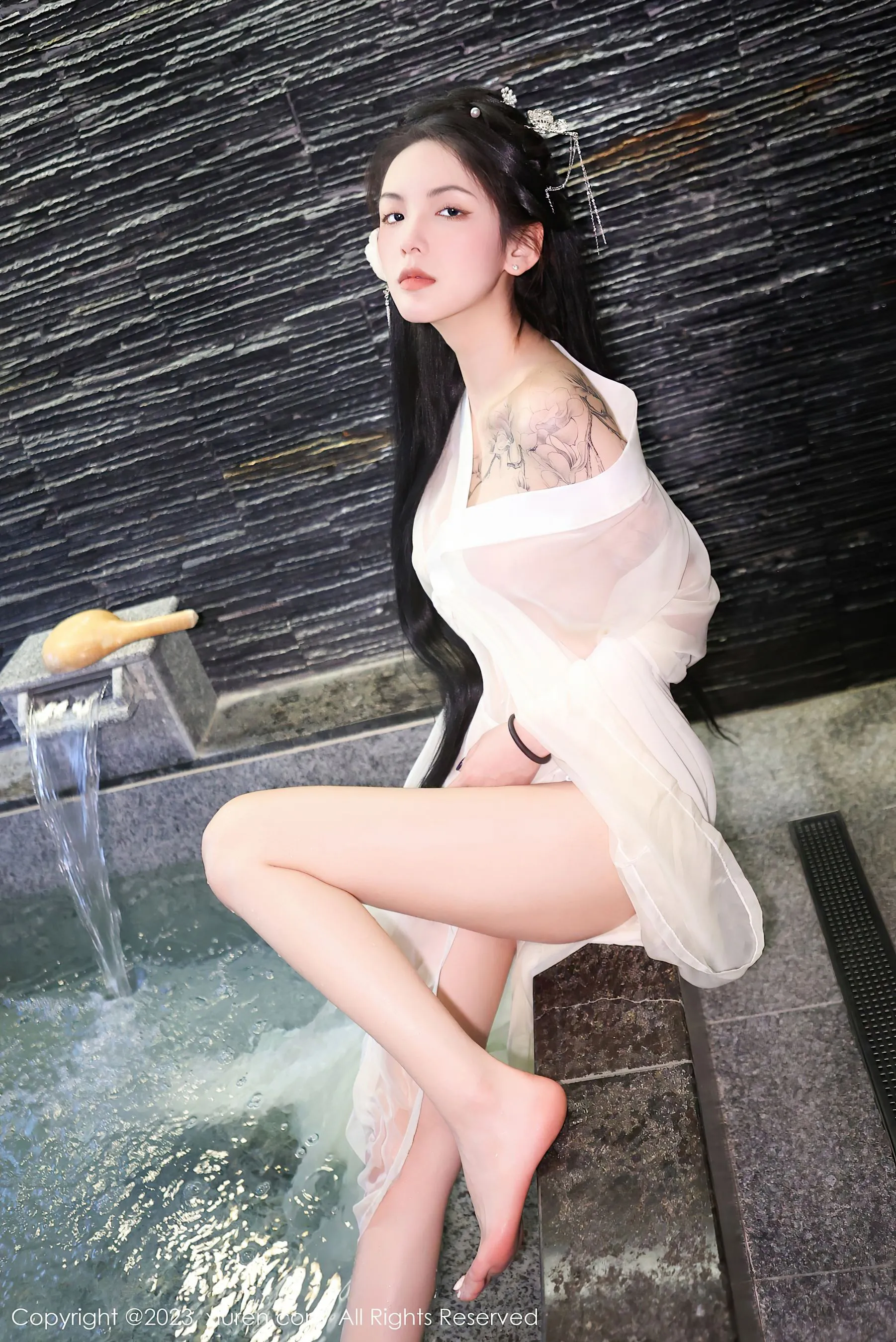 秀人网 No.6430 乔一一 古装美腿插图5