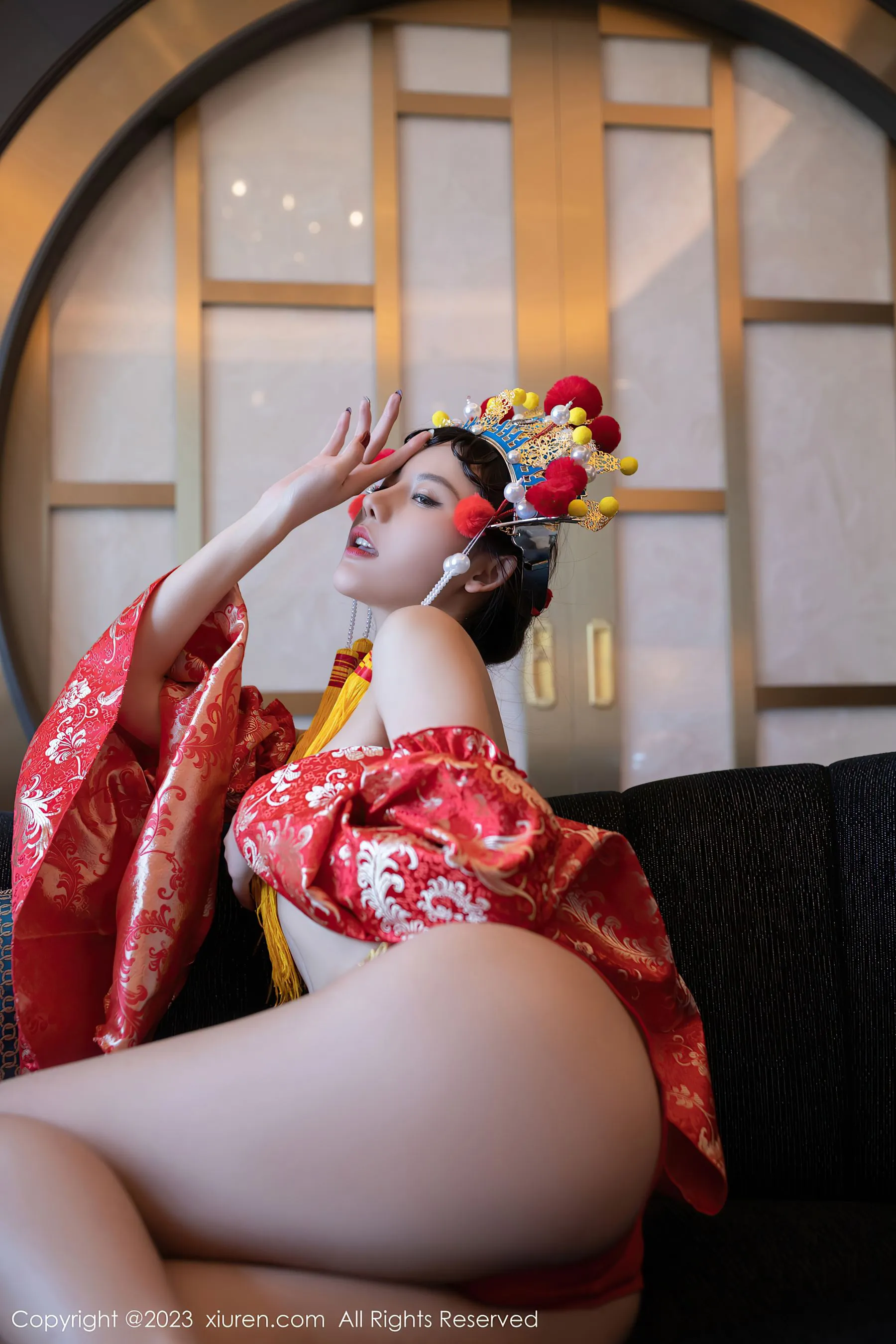秀人网 No.6308 就是阿朱啊插图3
