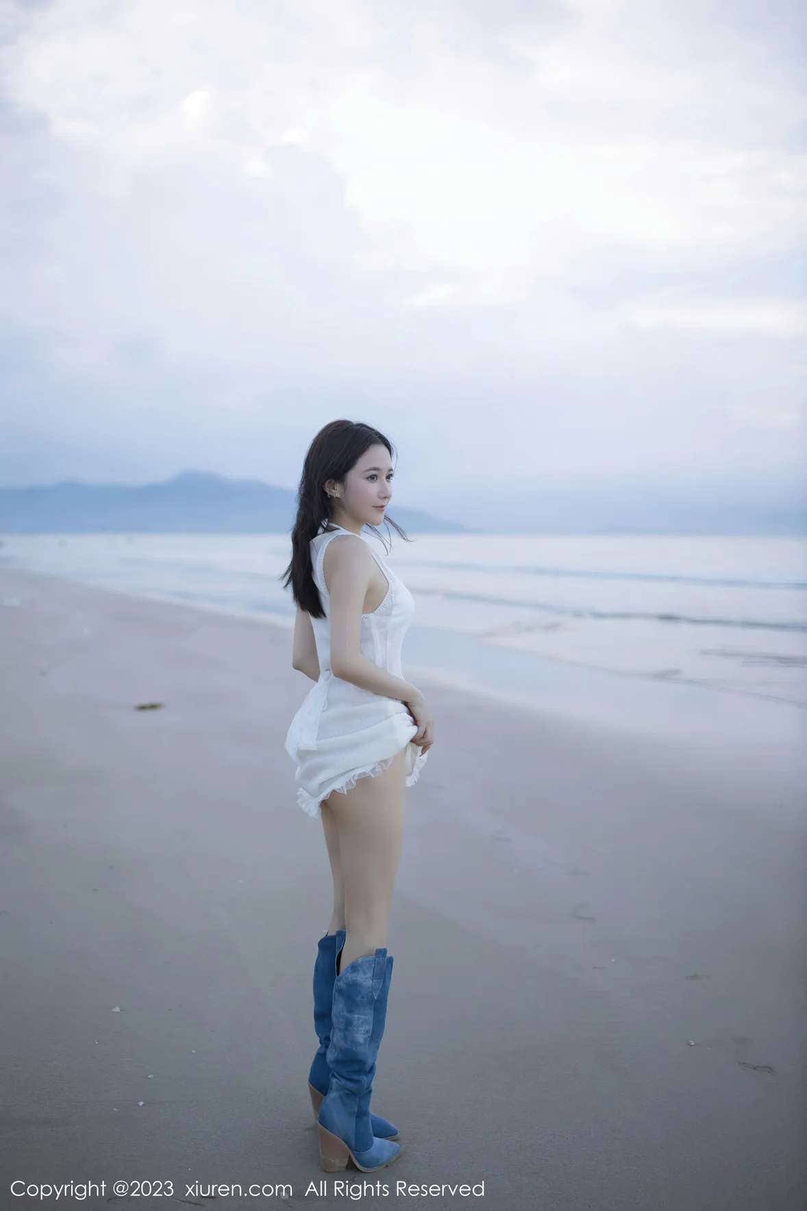 XiuRen 秀人 No.6852 鱼子酱Fish 白色比基尼巴厘岛旅拍1 [81P]插图1