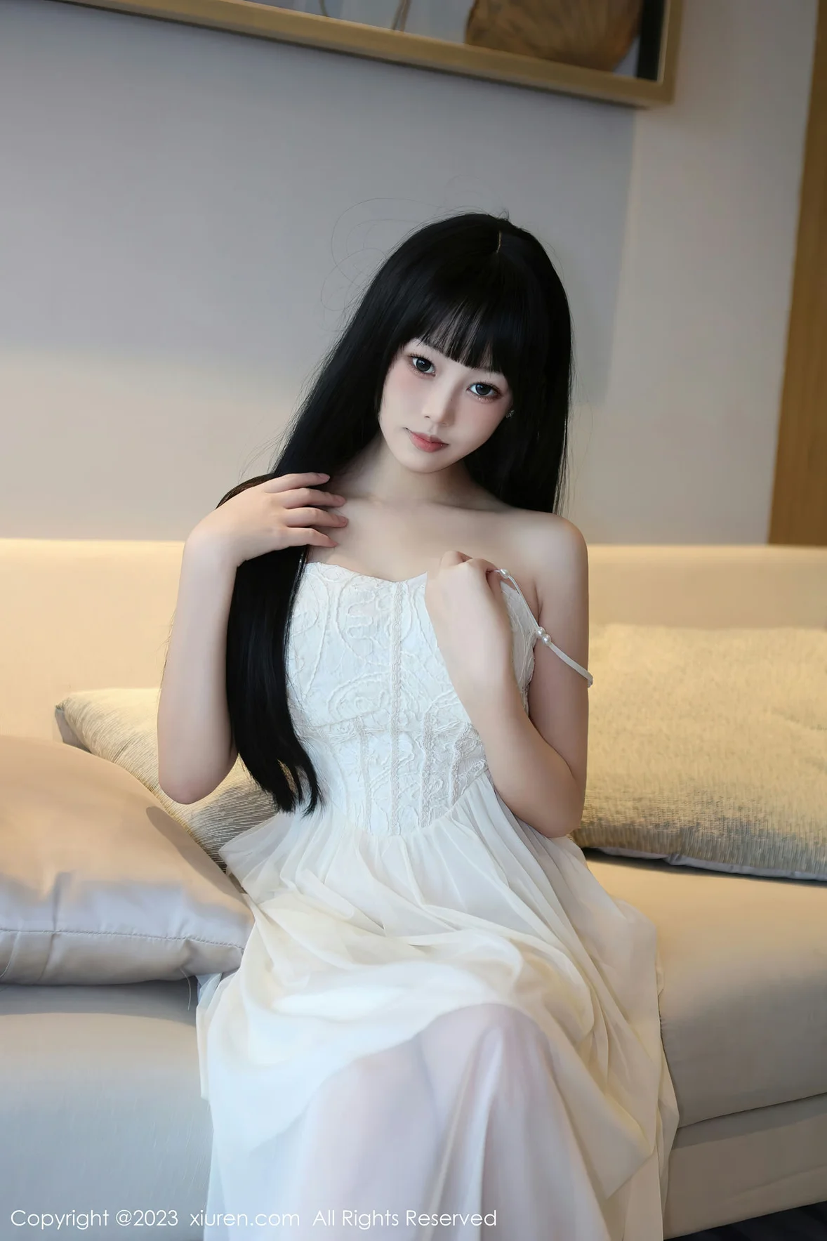 XiuRen 秀人 No.6828 早川京子 连衣长裙性感写真 [80P]插图7