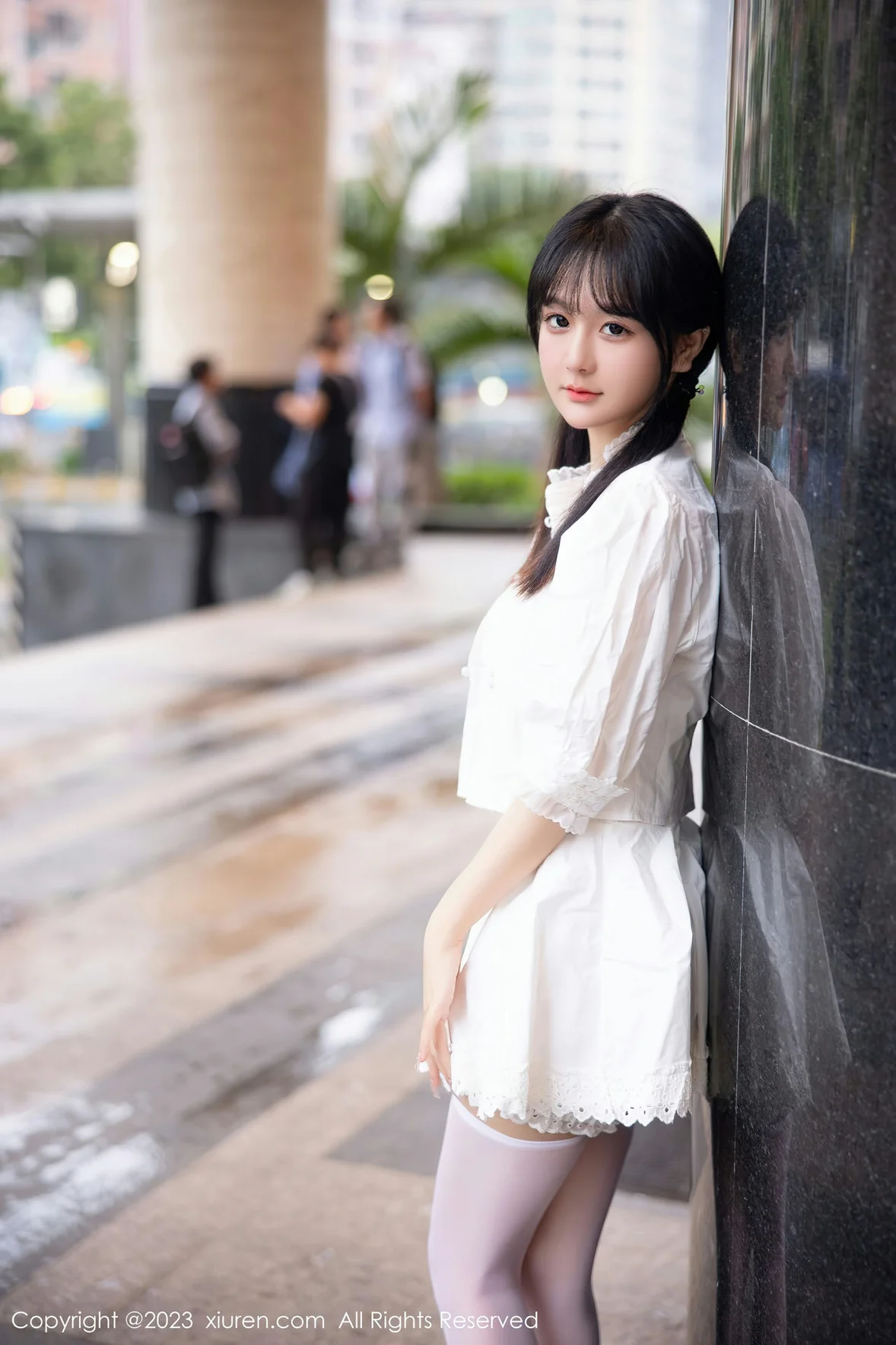 XiuRen 秀人 No.6933 幼幼 连衣短裙性感写真 [84P]插图1